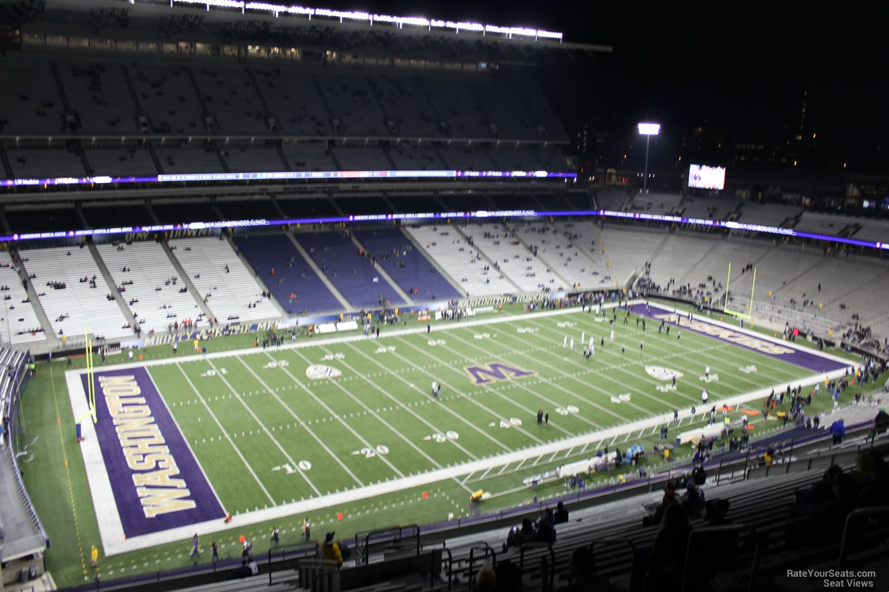 Husky Stadium Seating Chart With Rows