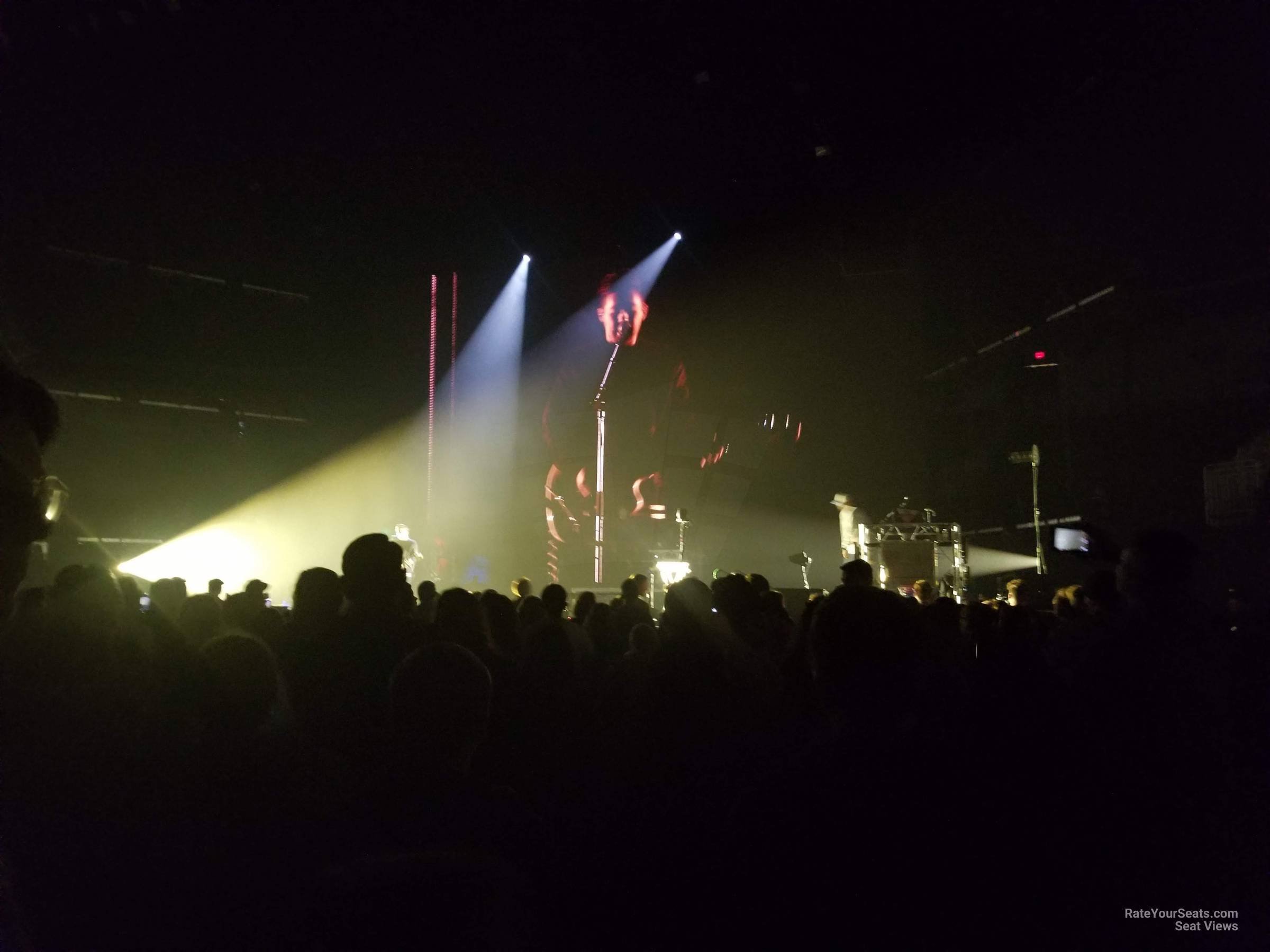 view from INTRUST Bank Arena Floor seats