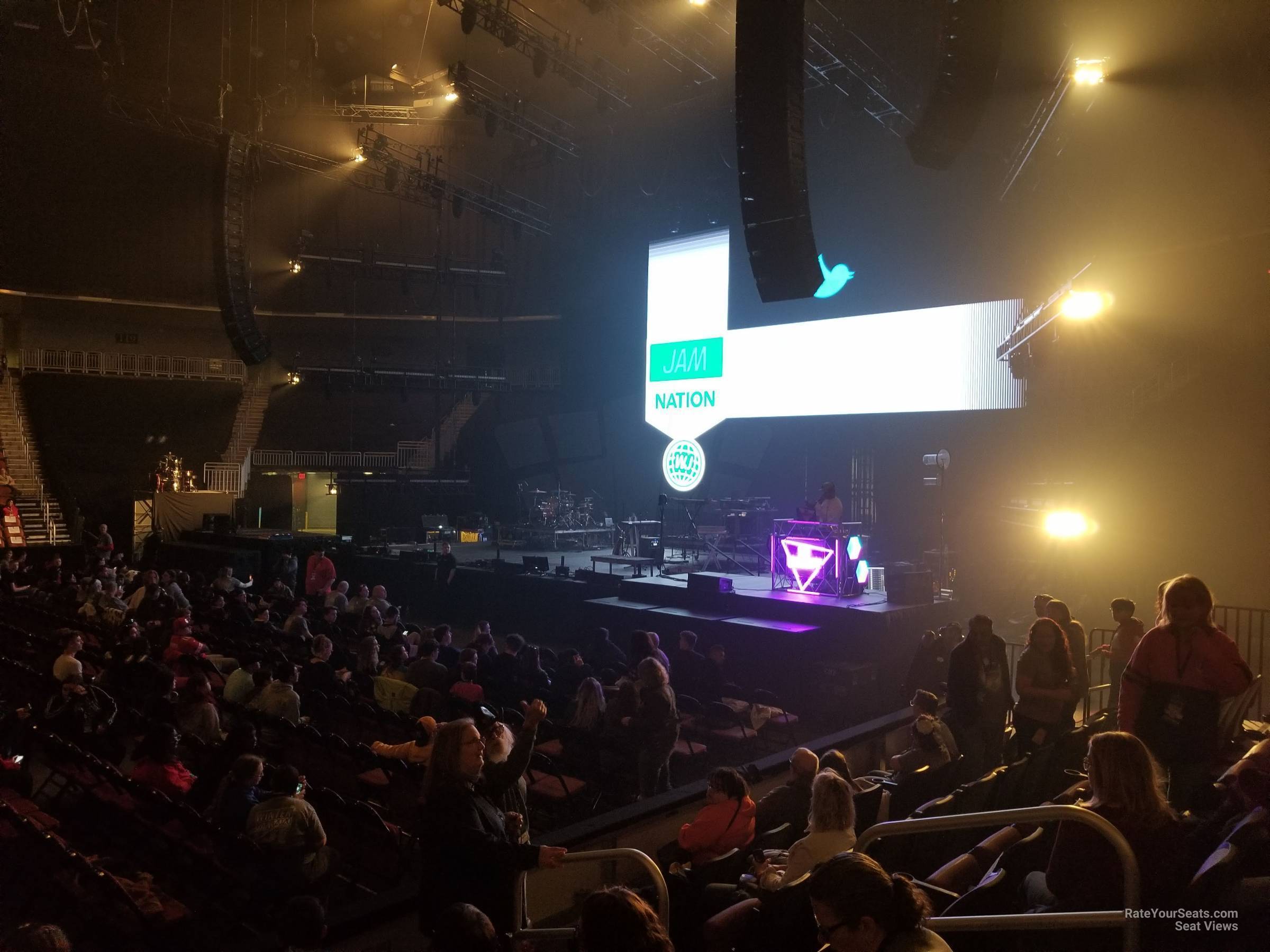 INTRUST Bank Arena Section 102 Concert Seating