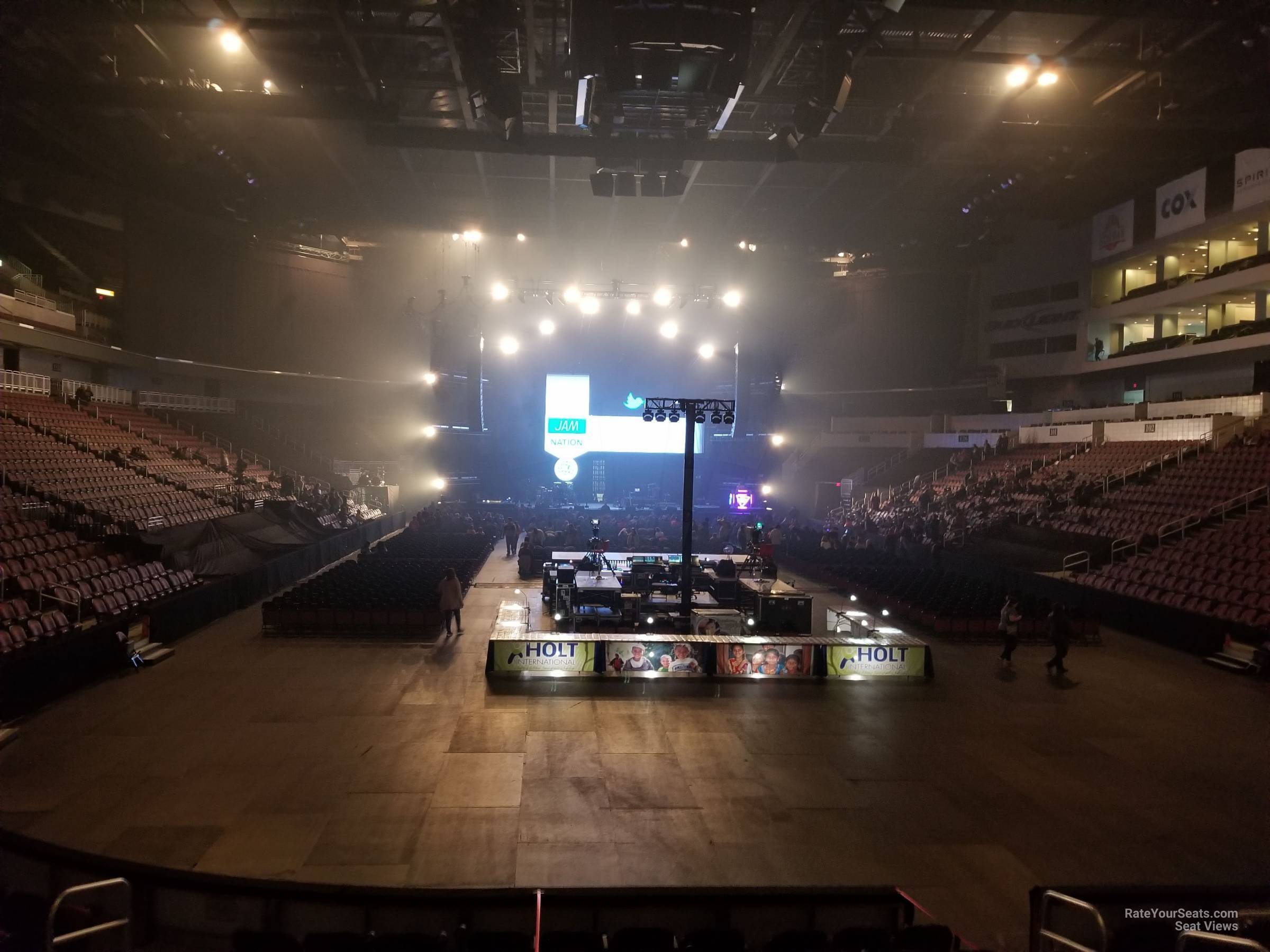 Intrust Bank Arena Map - i09b62r