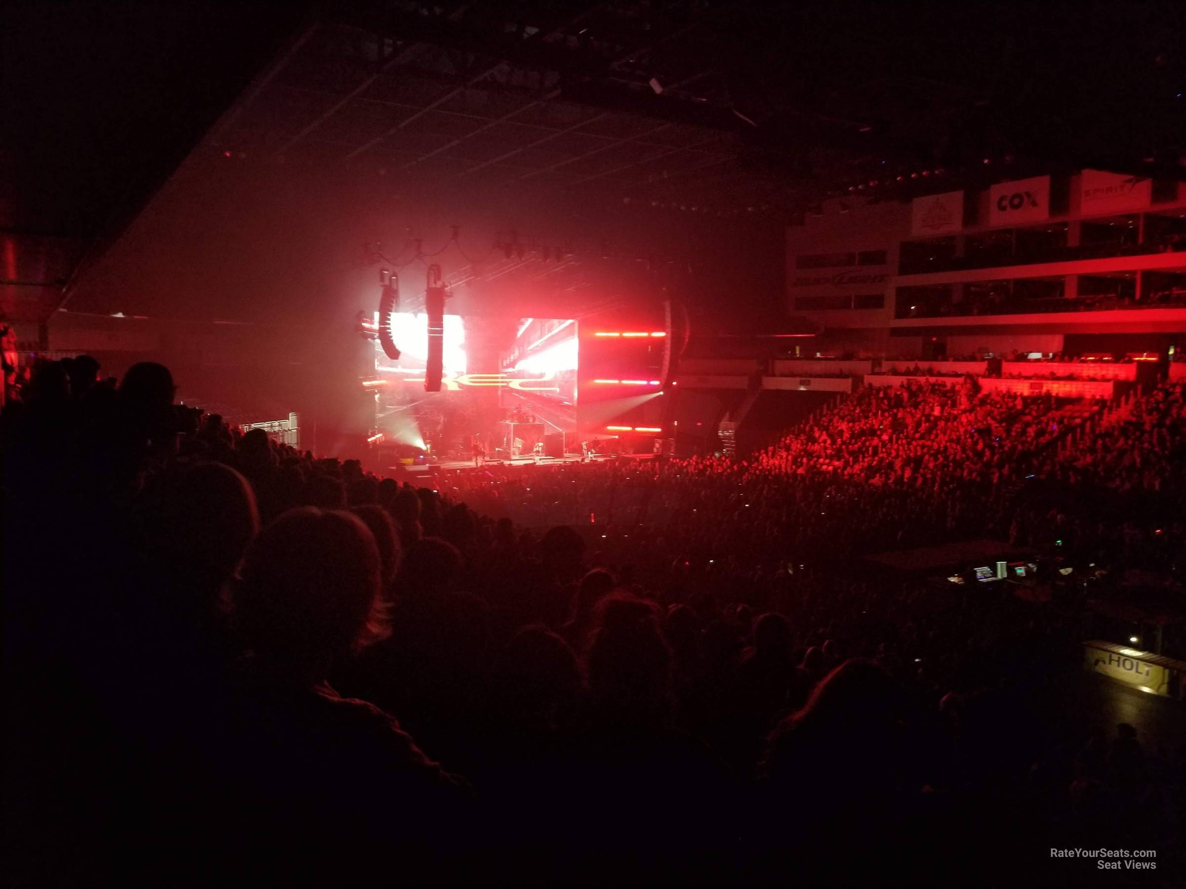 section 113, row ada seat view  for concert - intrust bank arena