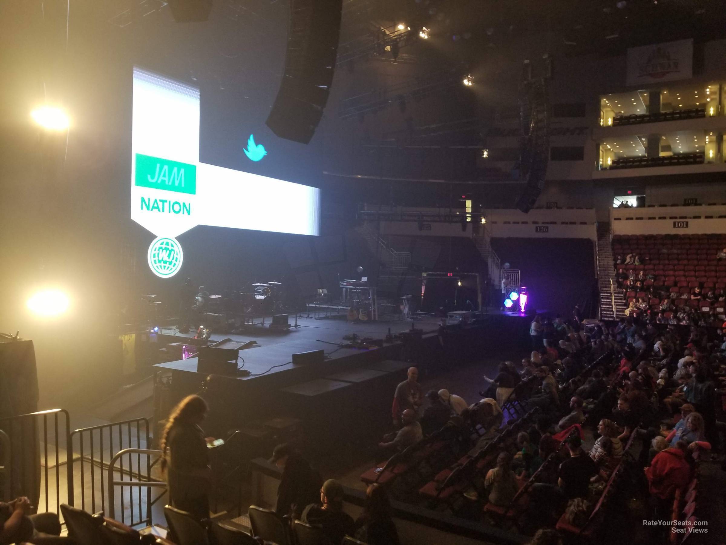 INTRUST Bank Arena Section 118 Concert Seating