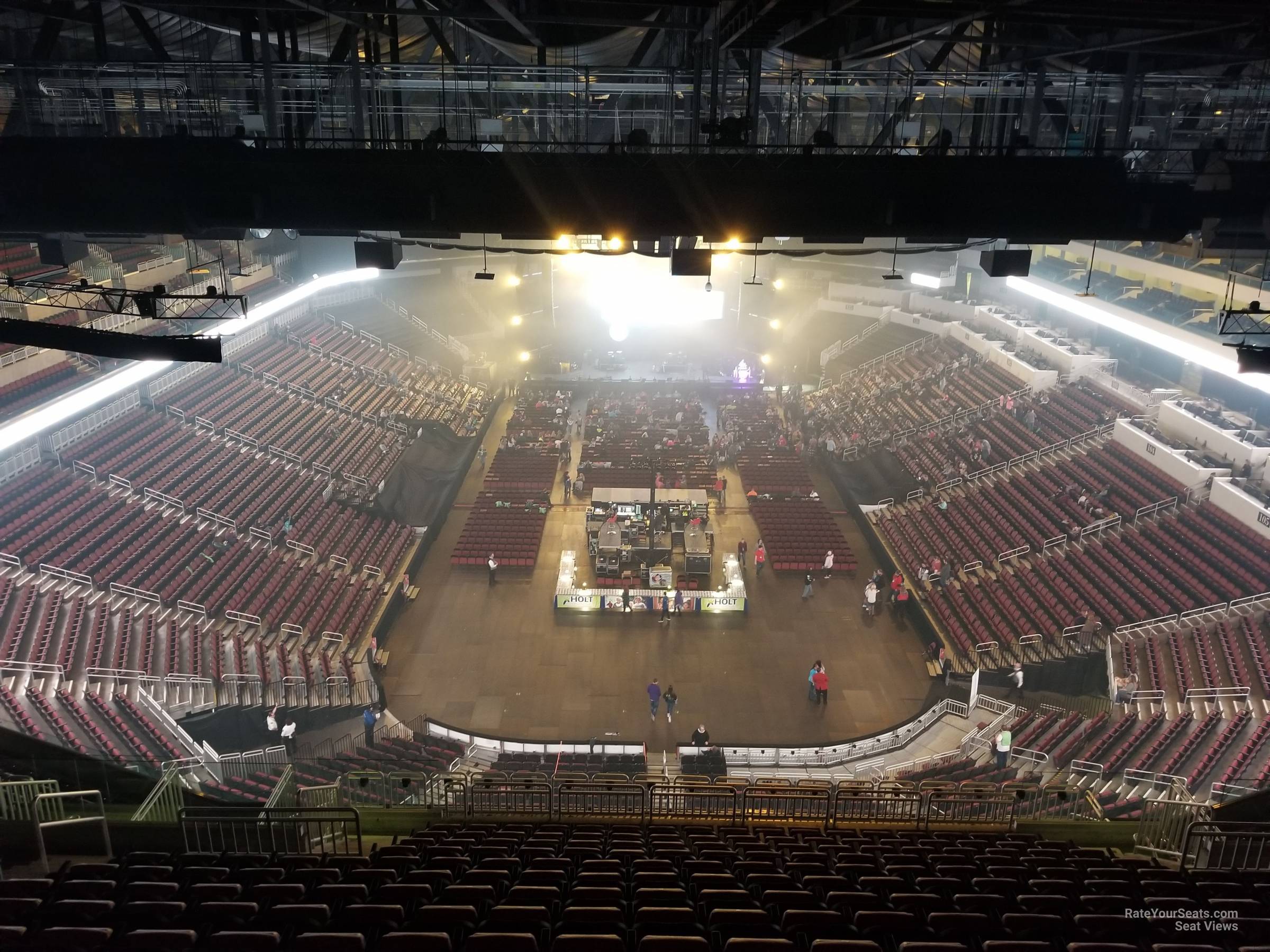 Section 209 at INTRUST Bank Arena for Concerts