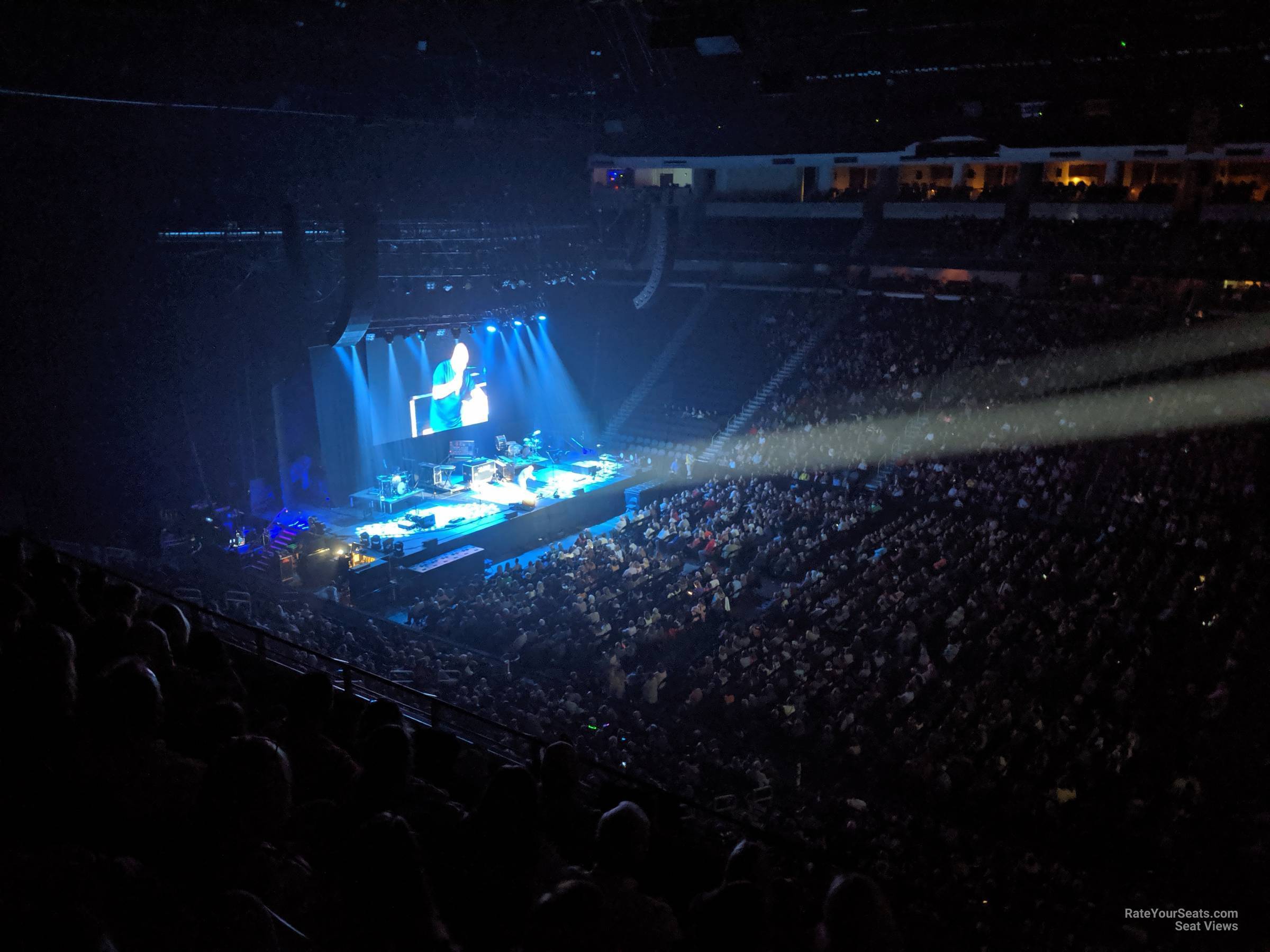 section 220, row d seat view  - gas south arena