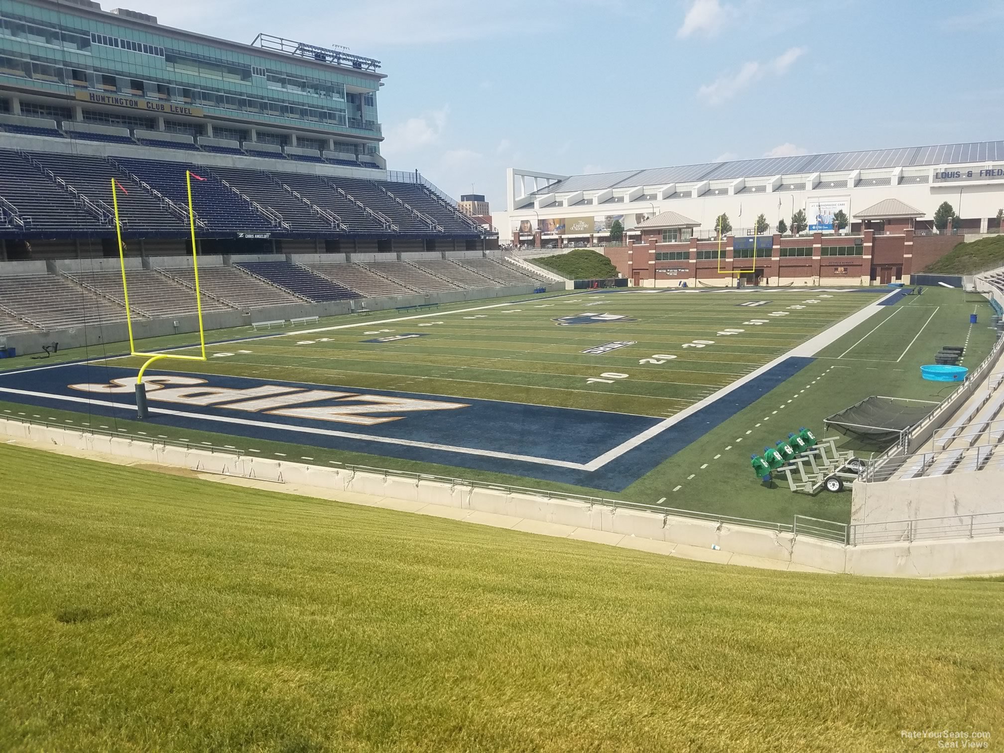 section berm seat view  - infocision stadium