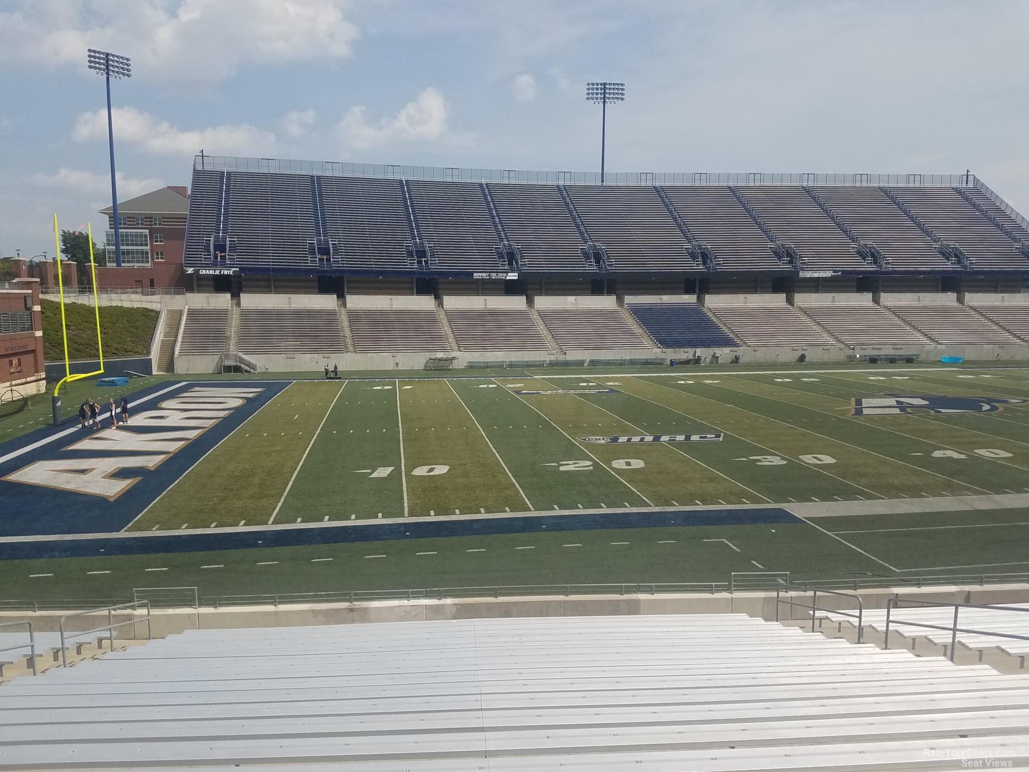 section 104, row 21 seat view  - infocision stadium