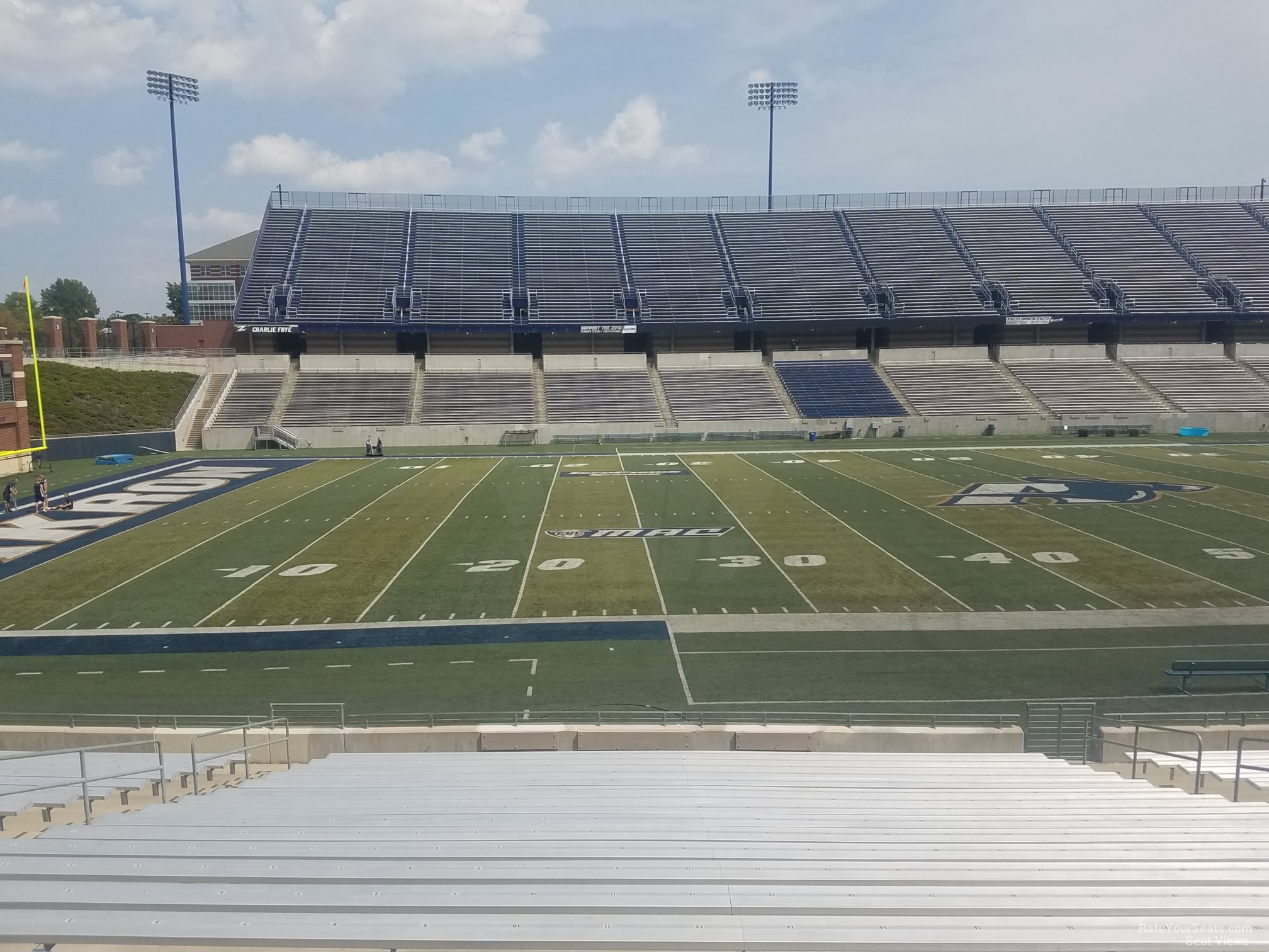 section 106, row 21 seat view  - infocision stadium