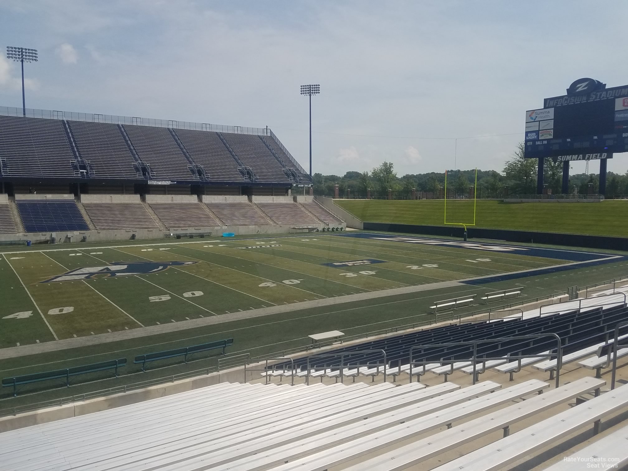 section 108, row 21 seat view  - infocision stadium