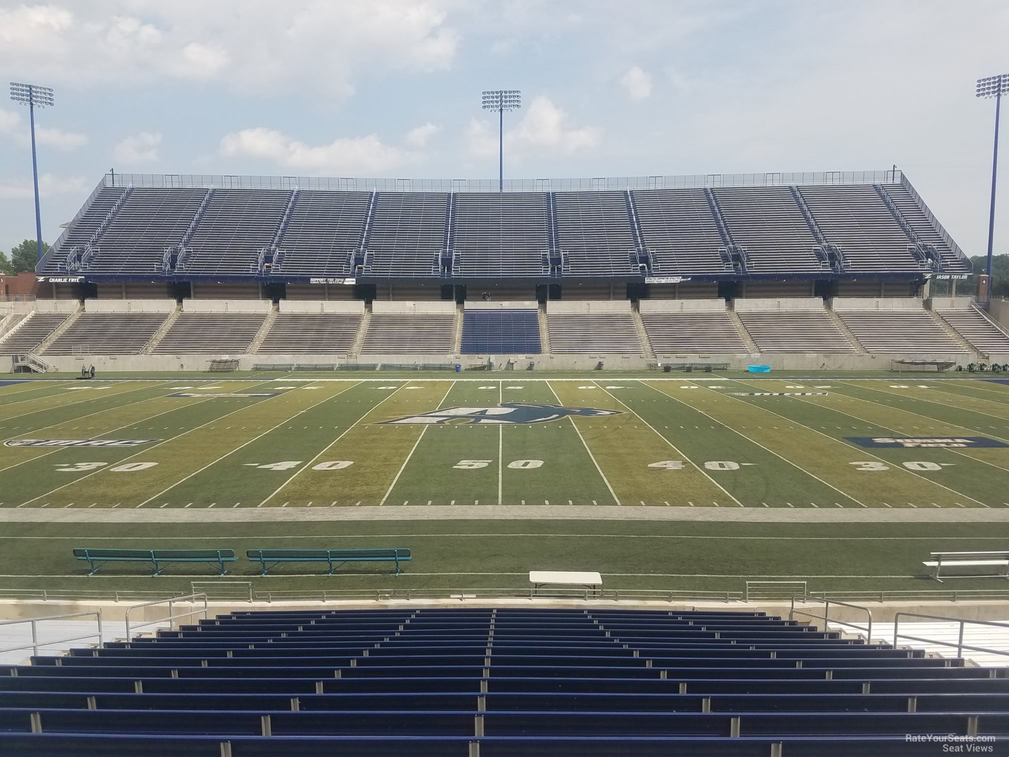 section 110, row 21 seat view  - infocision stadium
