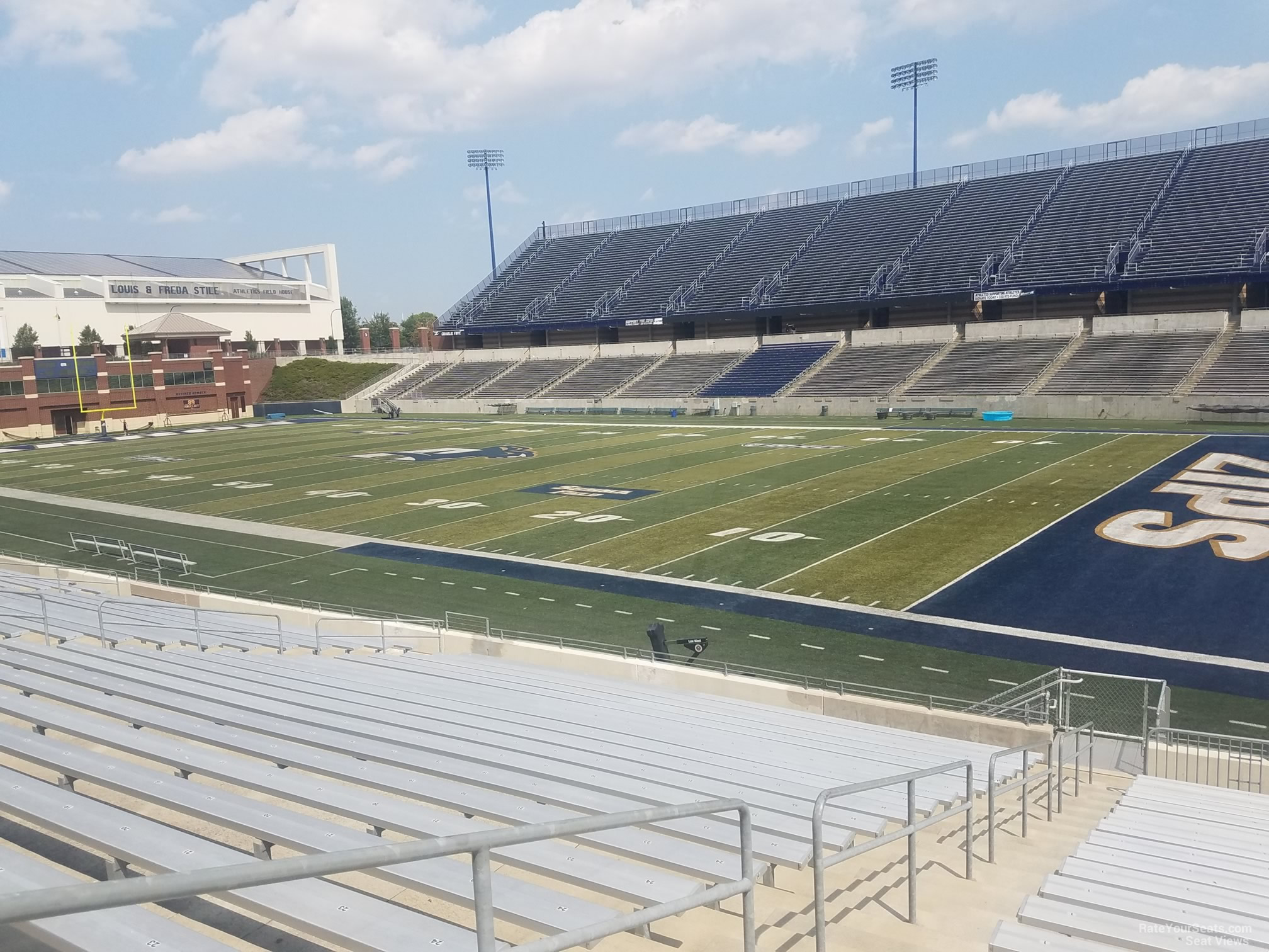 section 120, row 21 seat view  - infocision stadium