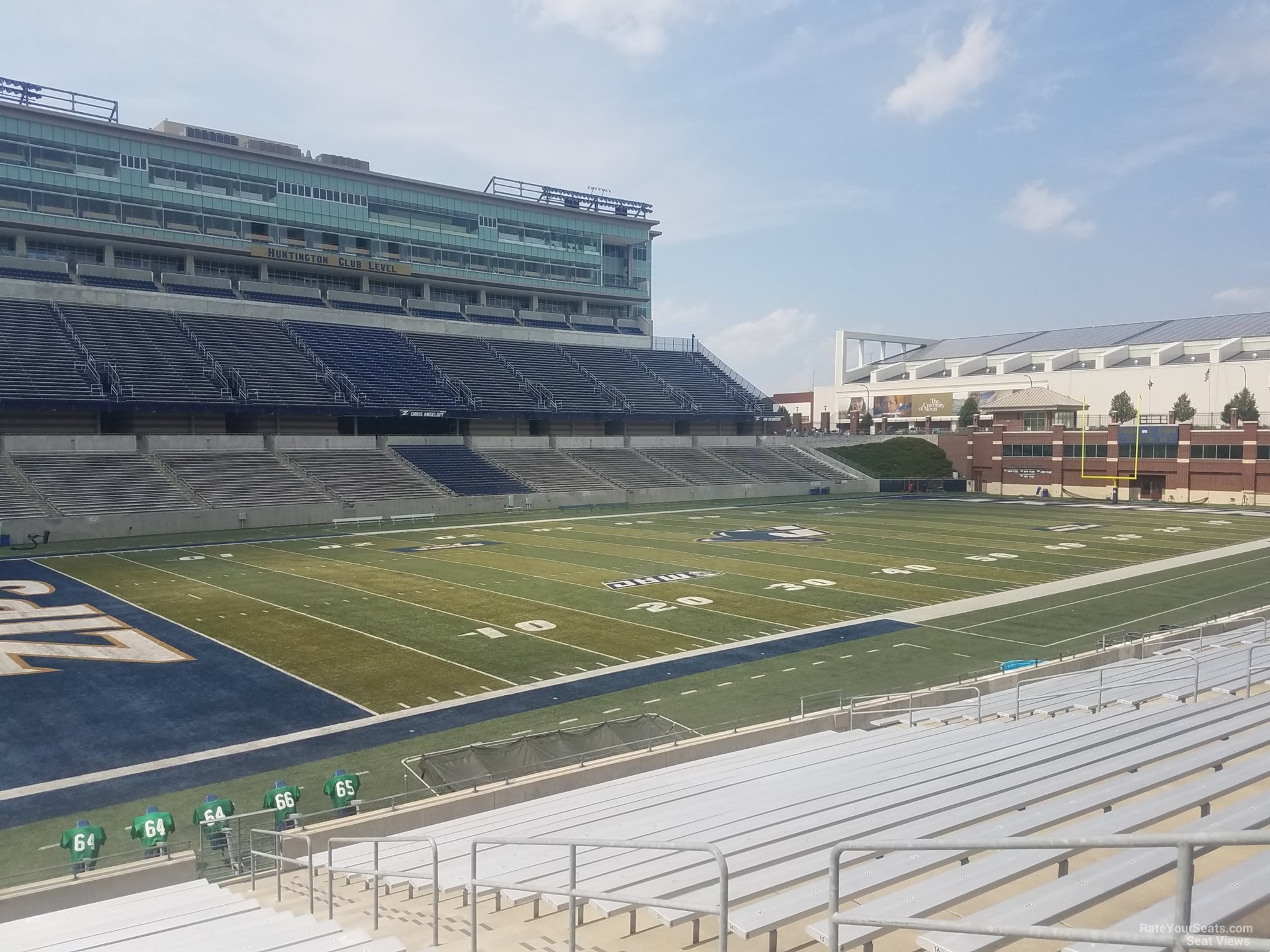 section 121, row 21 seat view  - infocision stadium