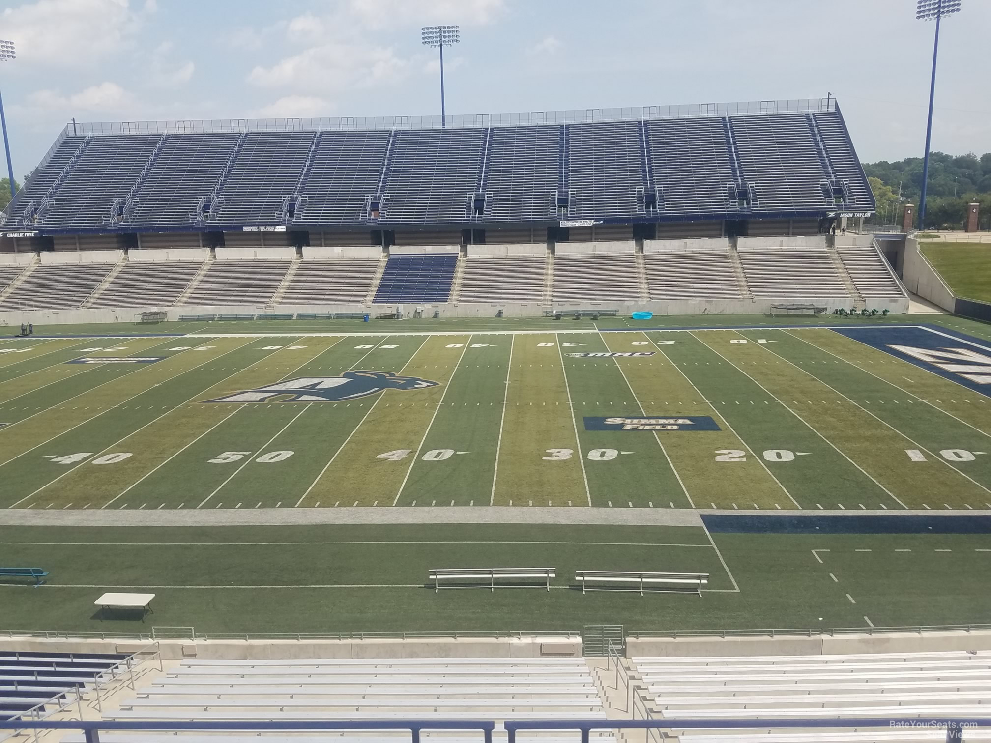section 212, row 4 seat view  - infocision stadium