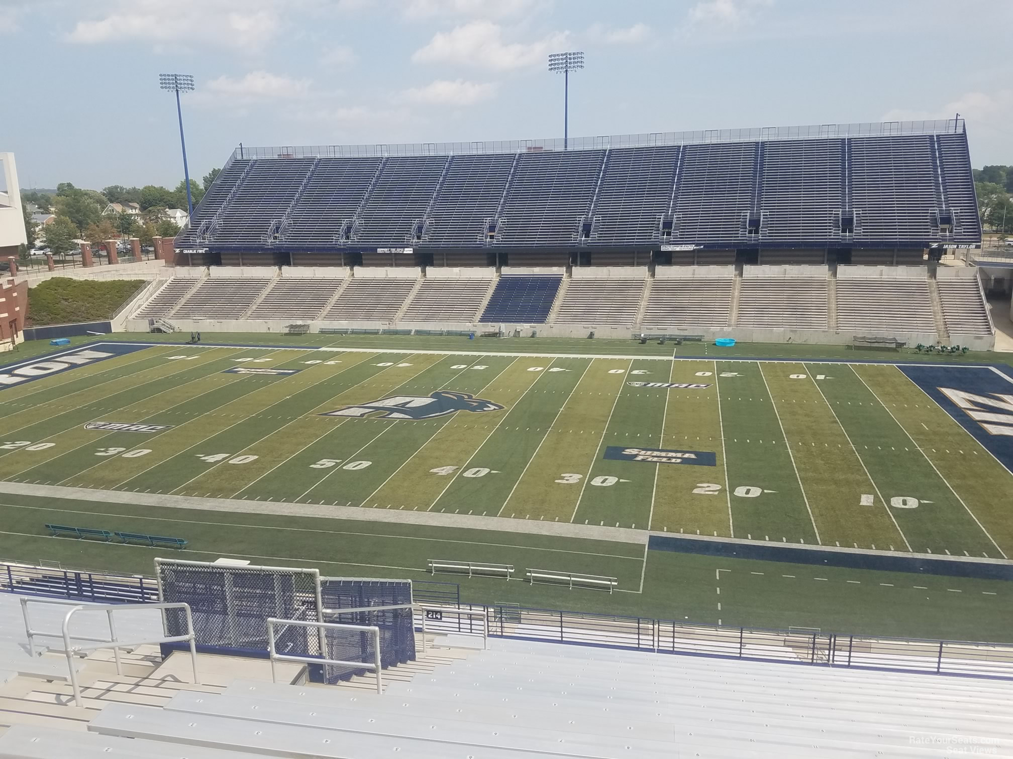 section 214, row 18 seat view  - infocision stadium