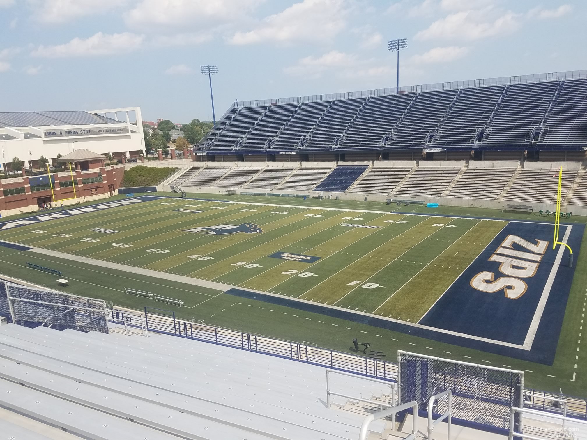 section 220, row 18 seat view  - infocision stadium