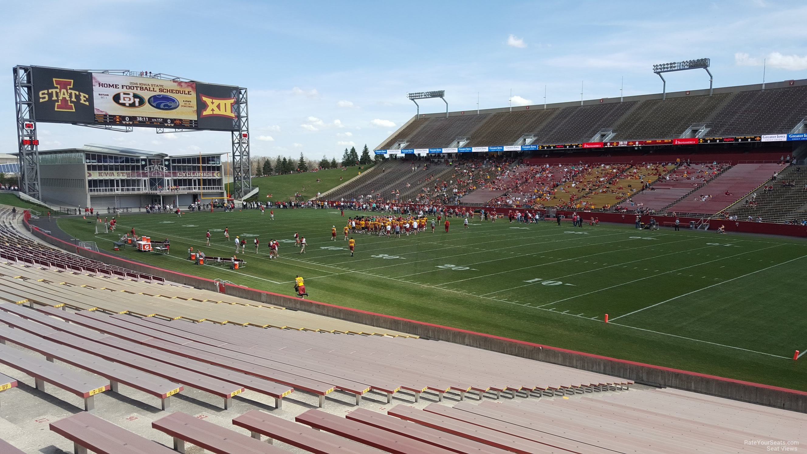 Section 15 At Jack Trice Stadium Rateyourseats Com