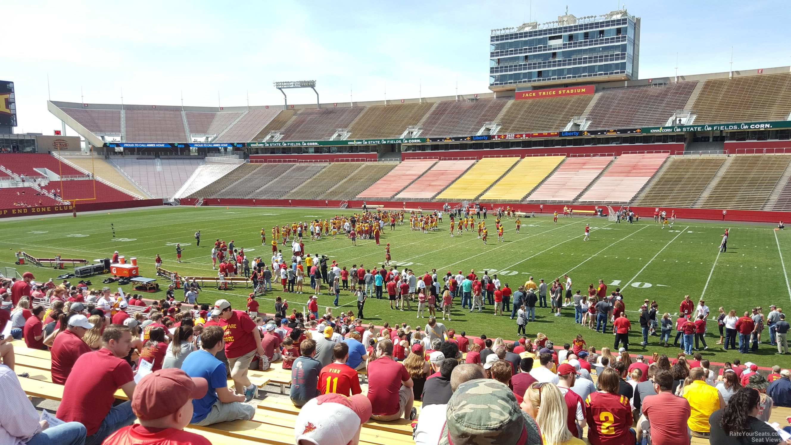 section 38, row 30 seat view  - jack trice stadium