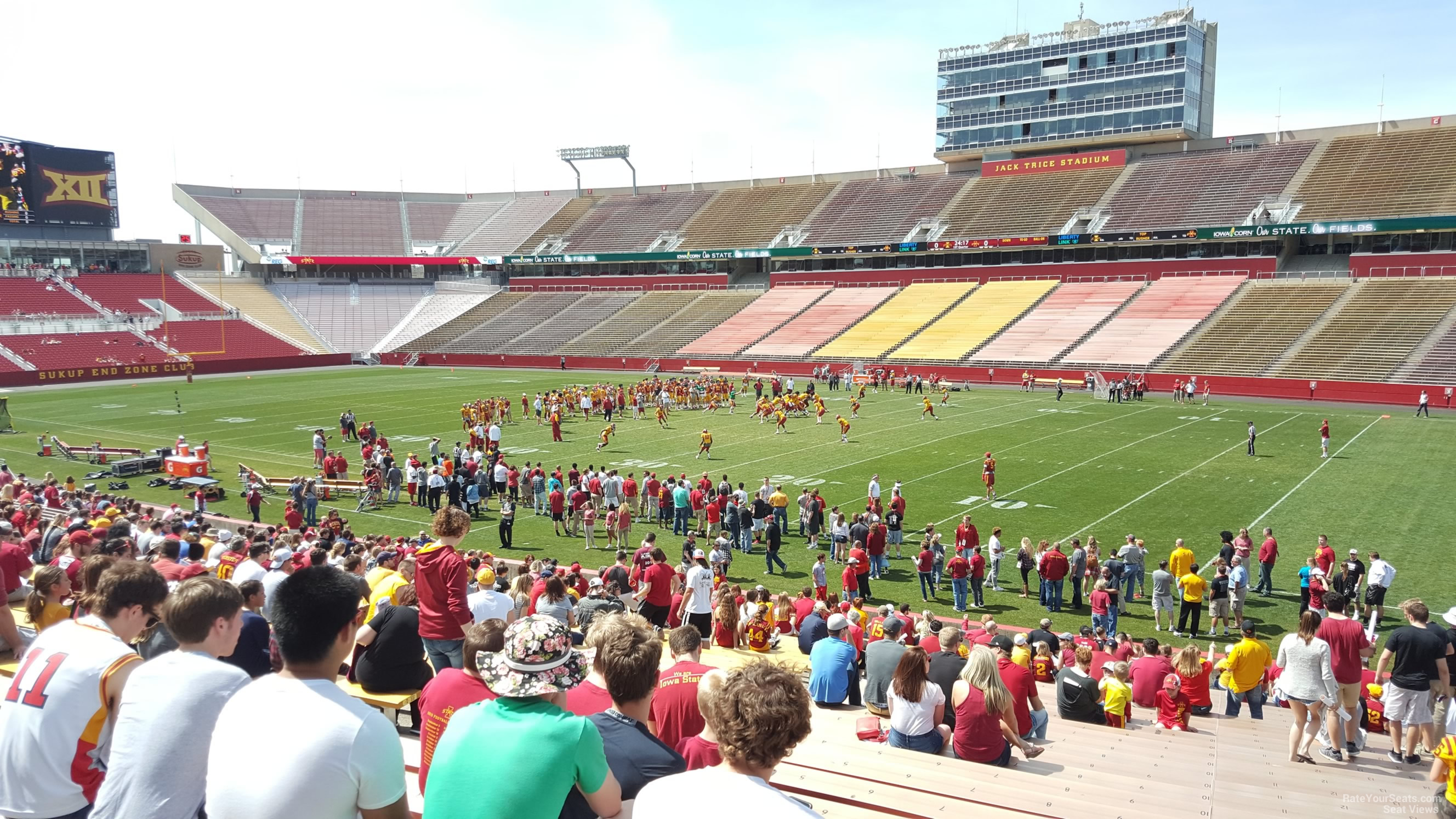 section 39, row 30 seat view  - jack trice stadium