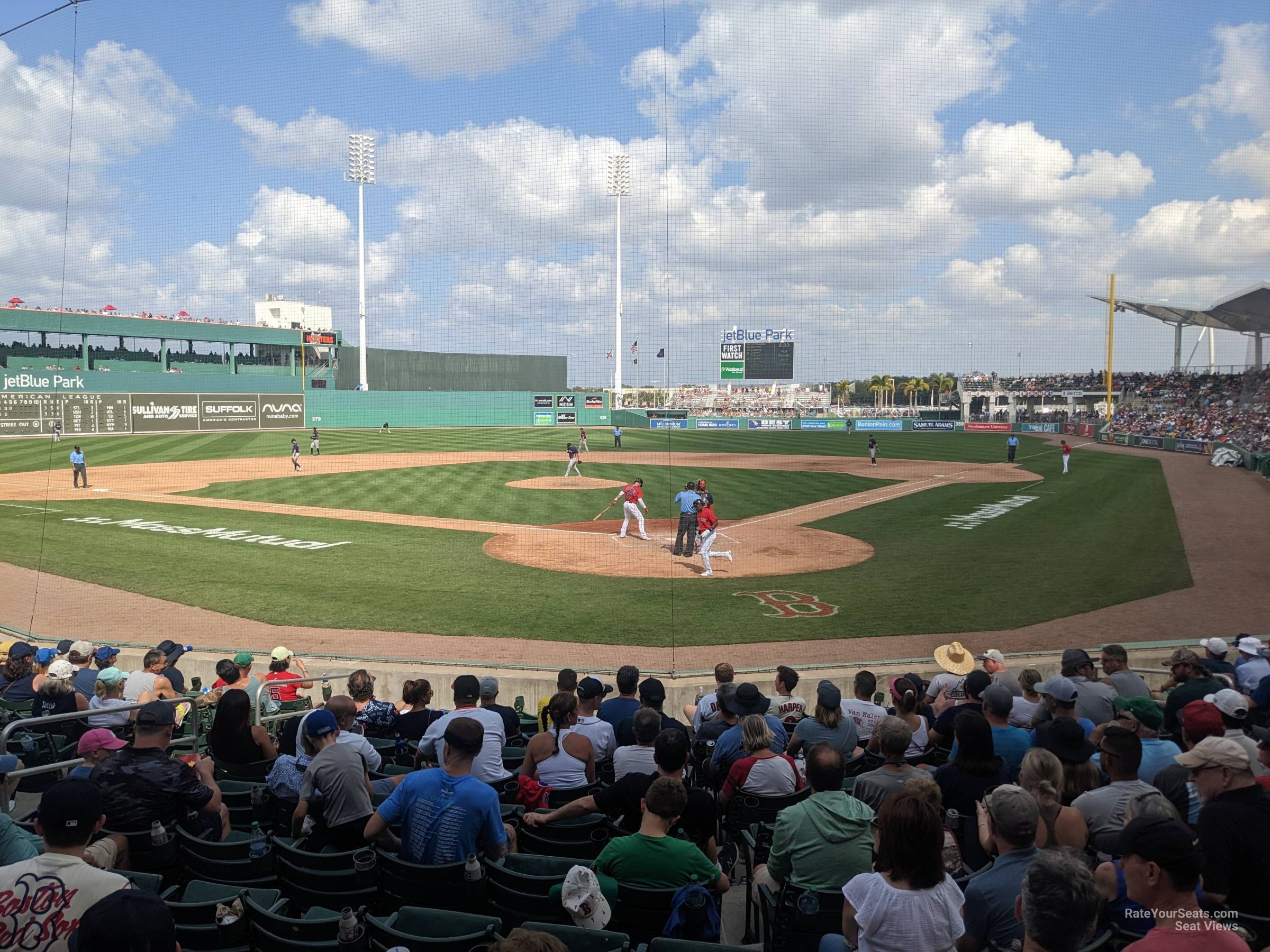 section 102, row 12 seat view  - jetblue park