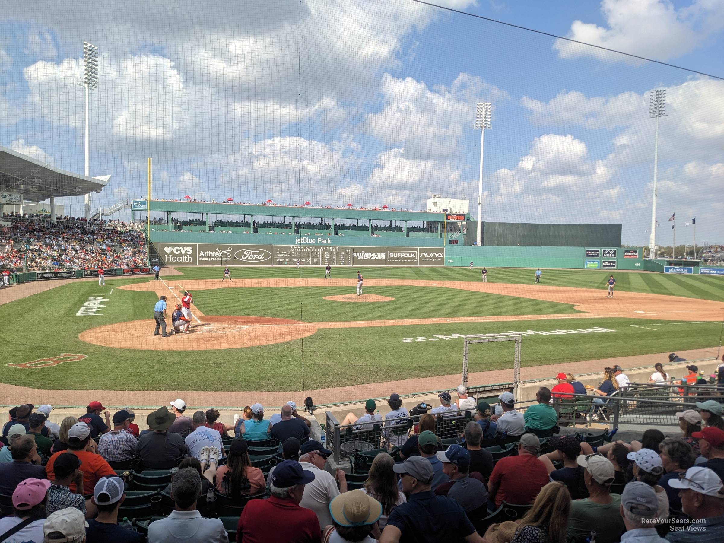 section 103, row 12 seat view  - jetblue park