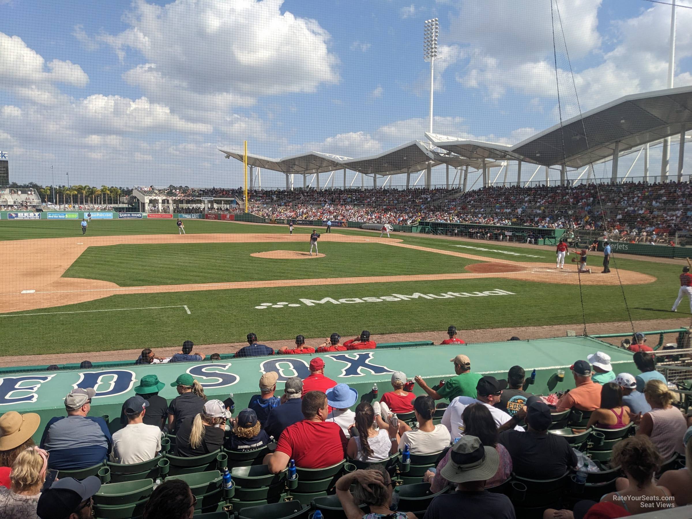 section 108, row 12 seat view  - jetblue park