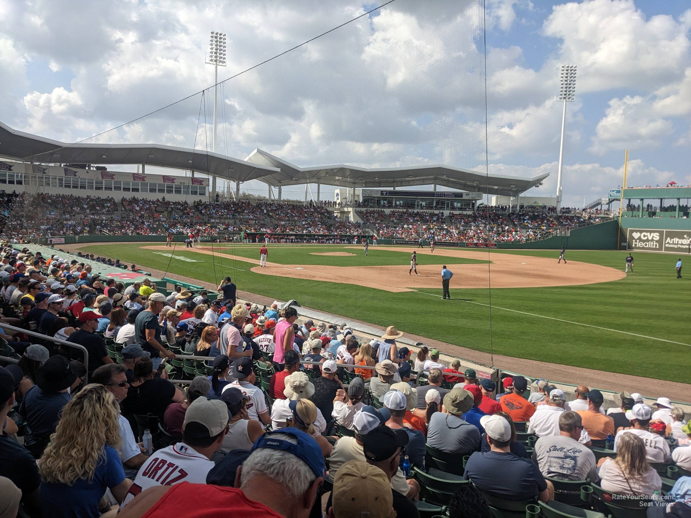 section 113, row 12 seat view  for baseball - jetblue park