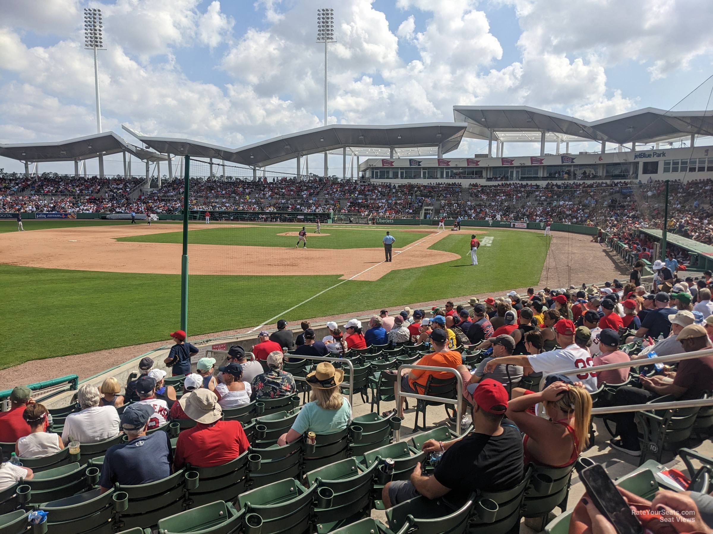 section 116, row 12 seat view  - jetblue park