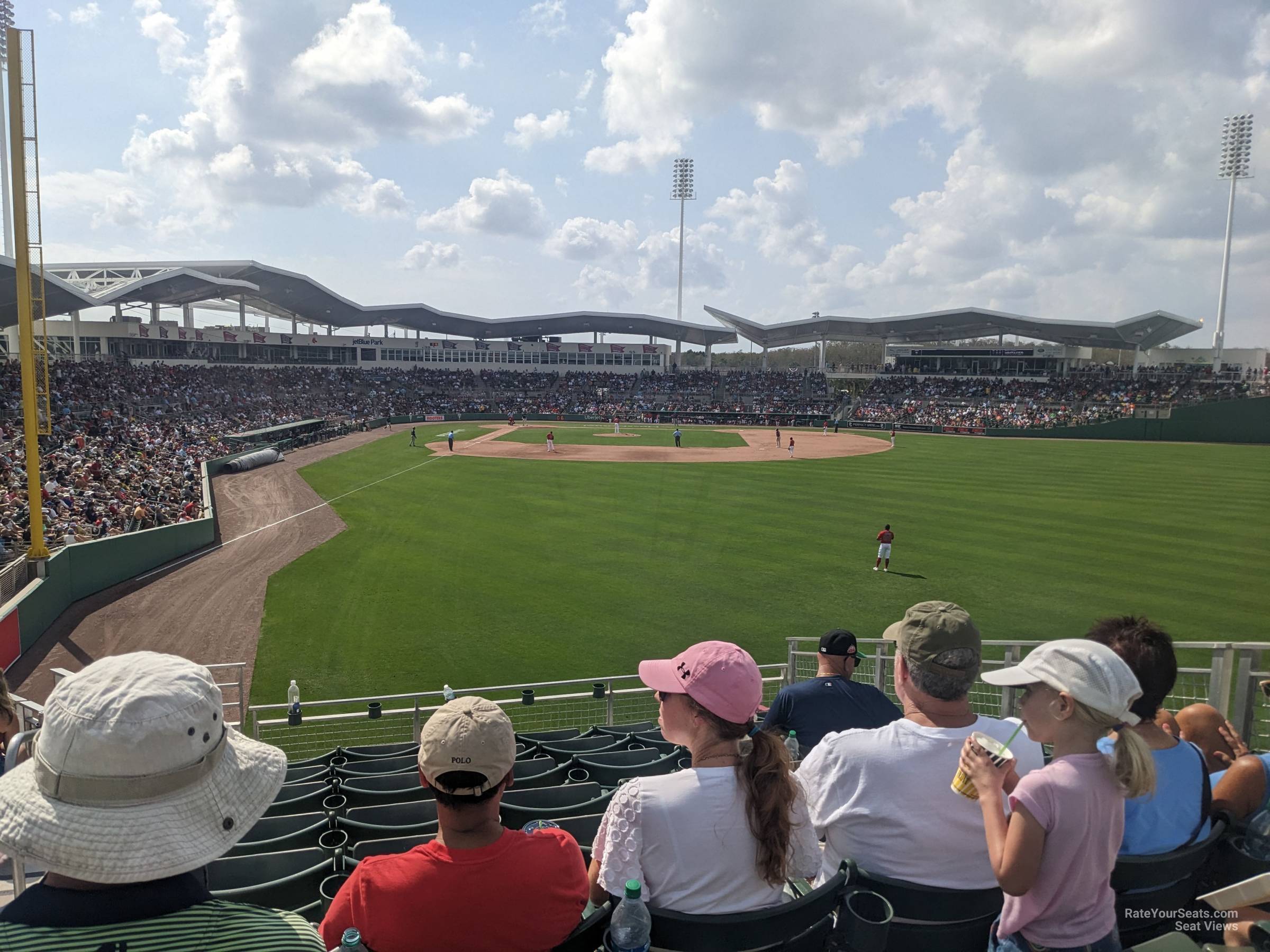 section 229, row 13 seat view  for baseball - jetblue park