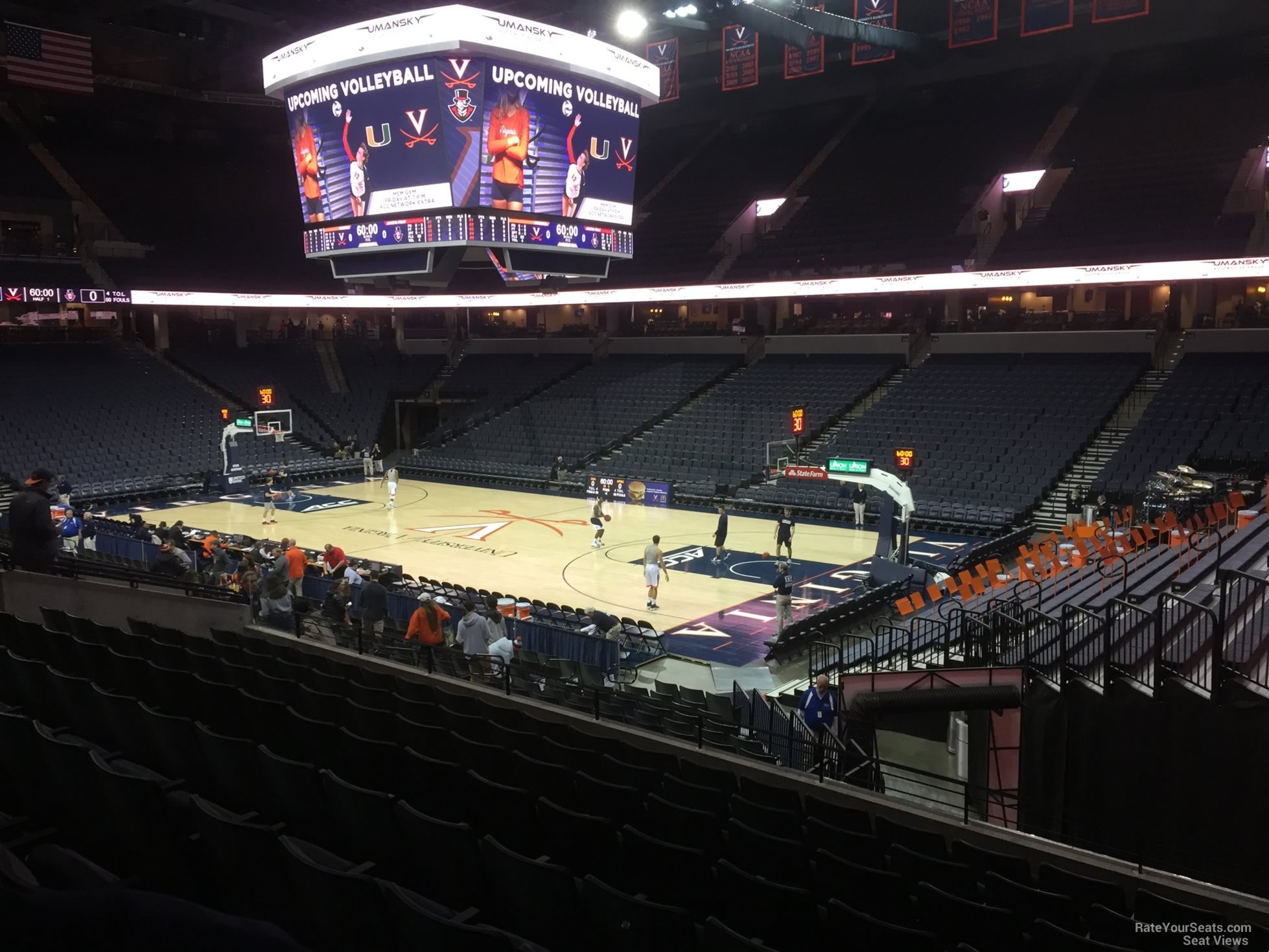 view from Section 101 
