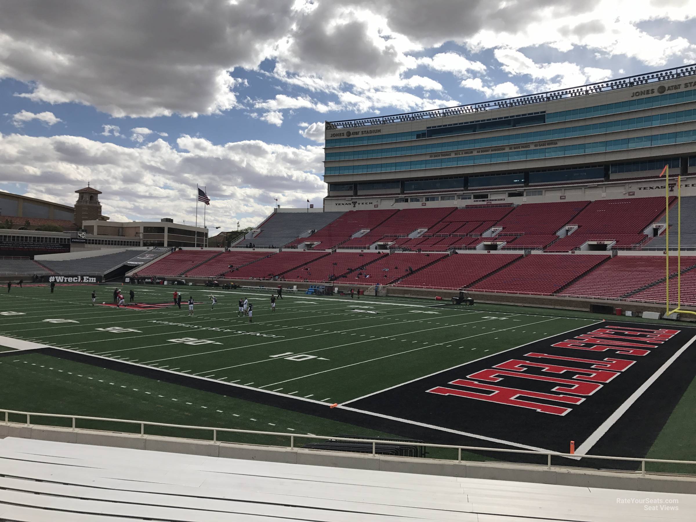 section 15, row 18 seat view  - jones at&t stadium