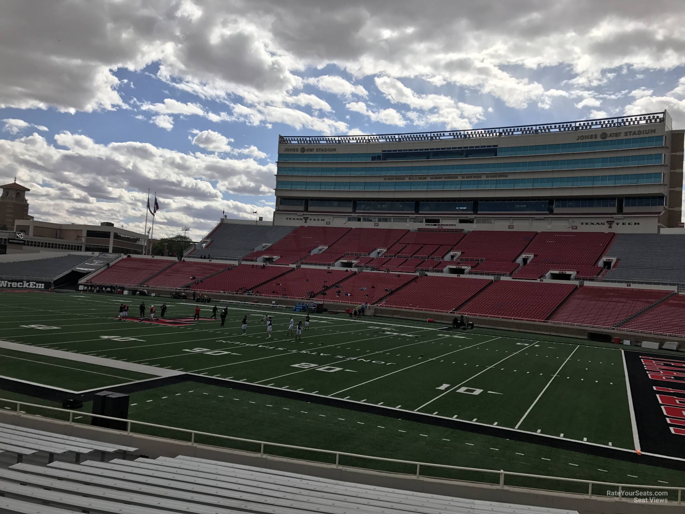 section 16, row 18 seat view  - jones at&t stadium