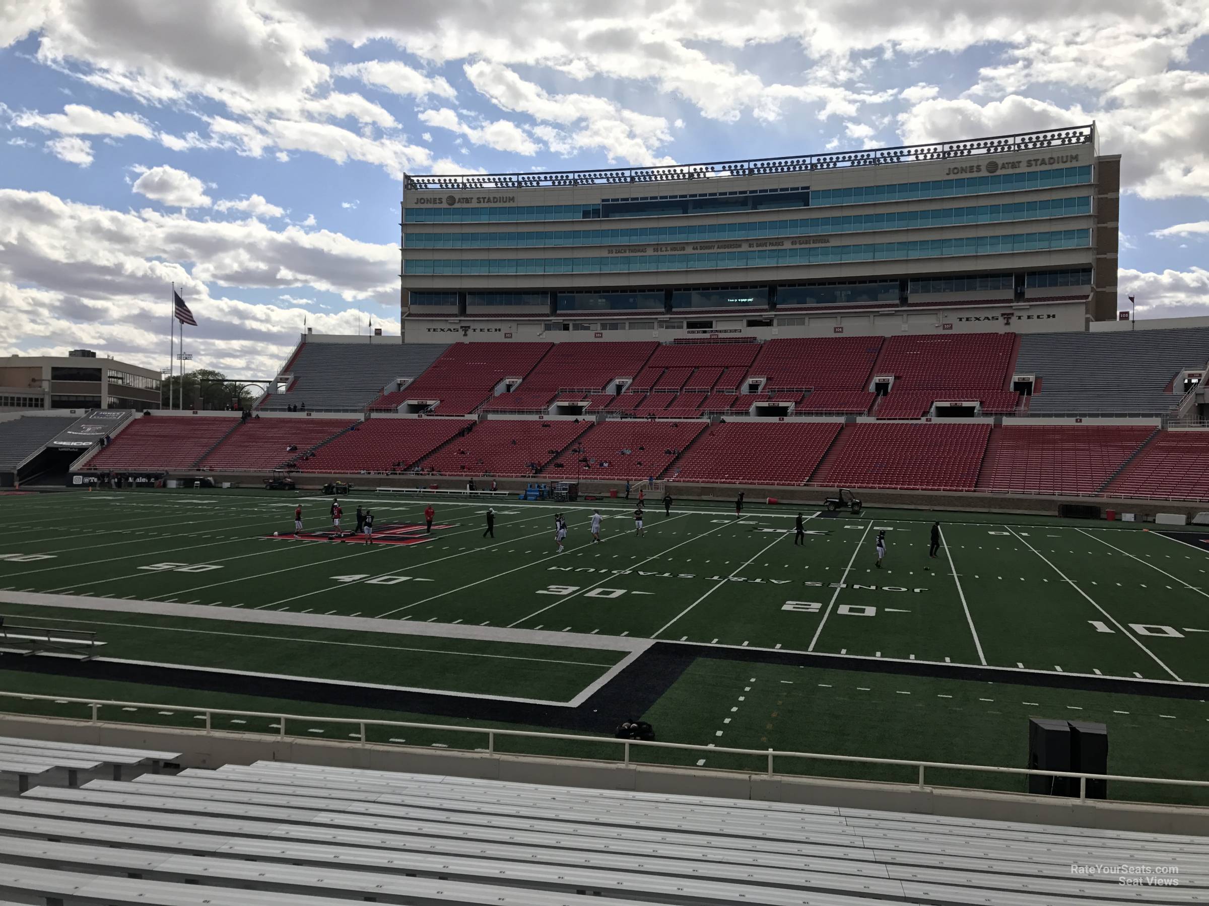 section 17, row 18 seat view  - jones at&t stadium