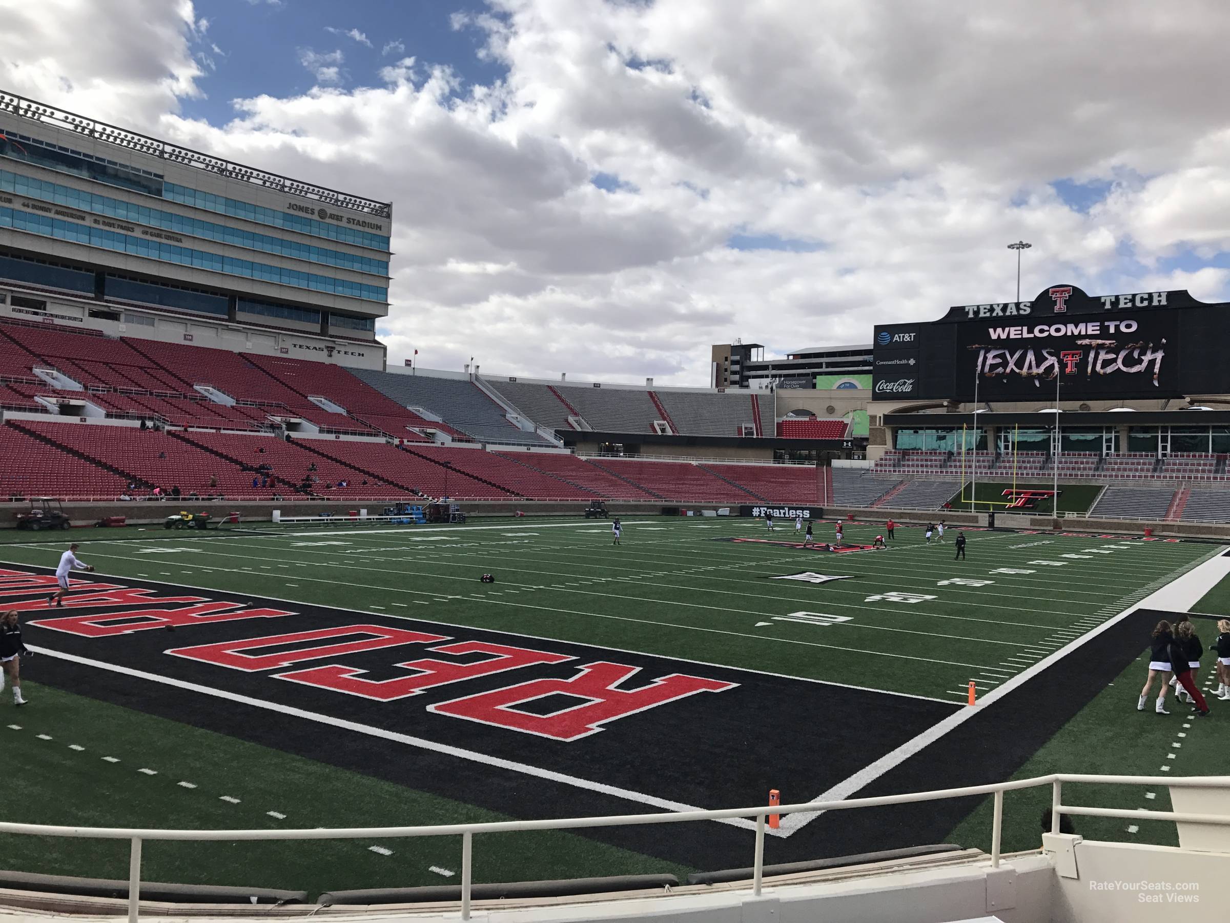 section 24, row 10 seat view  - jones at&t stadium