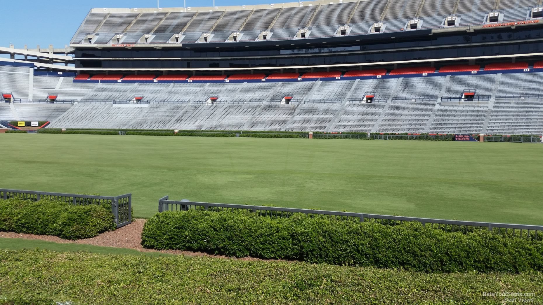 Jordan Hare Seating Chart By Row