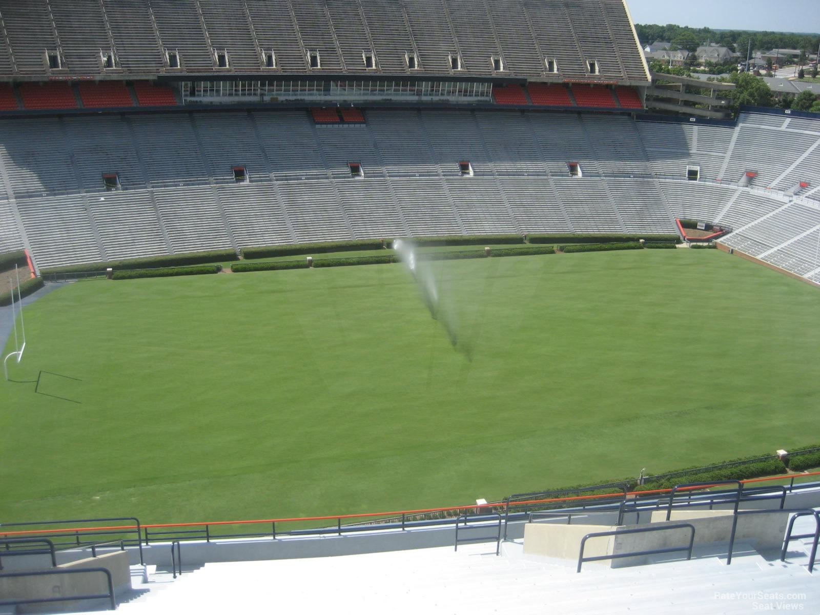 section 103, row 24 seat view  - jordan-hare stadium