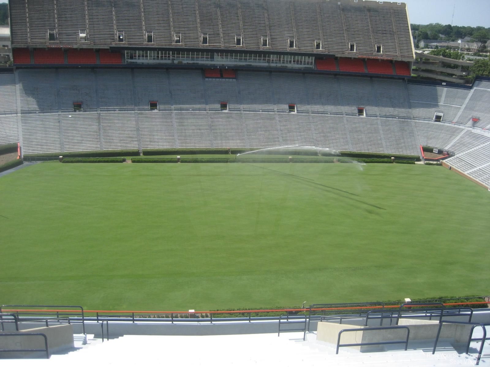 section 105, row 24 seat view  - jordan-hare stadium