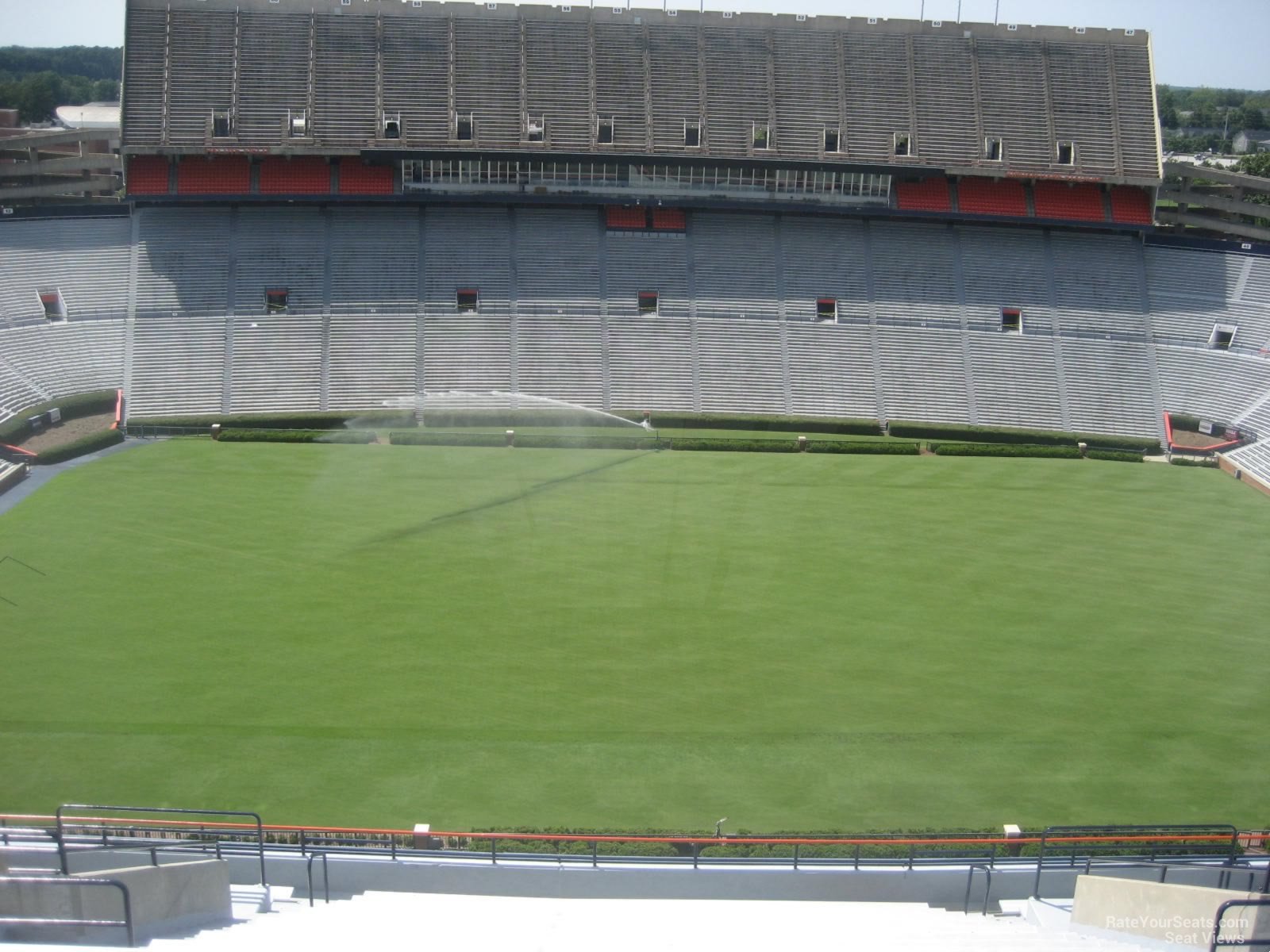 section 106, row 24 seat view  - jordan-hare stadium