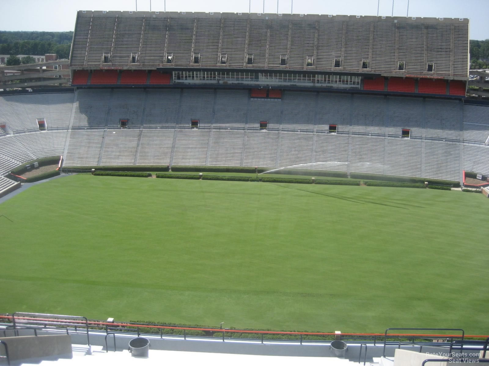 section 107, row 24 seat view  - jordan-hare stadium