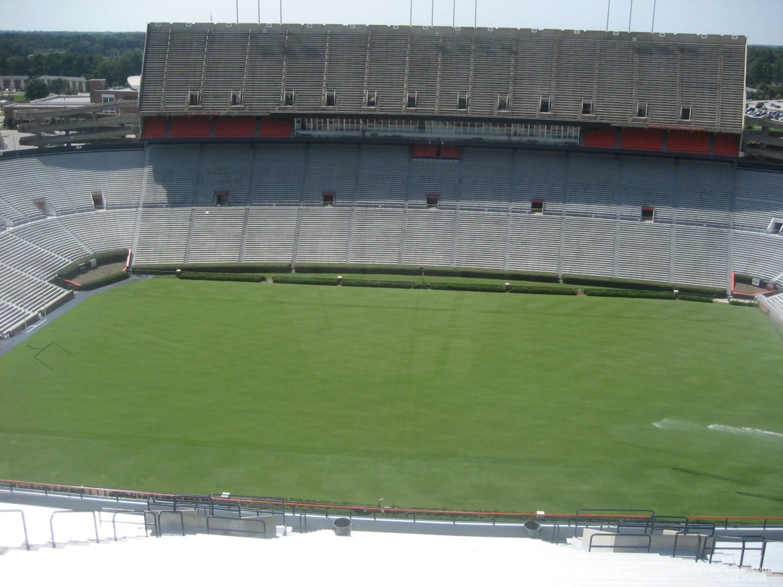 section 107, row 34 seat view  for football - jordan-hare stadium