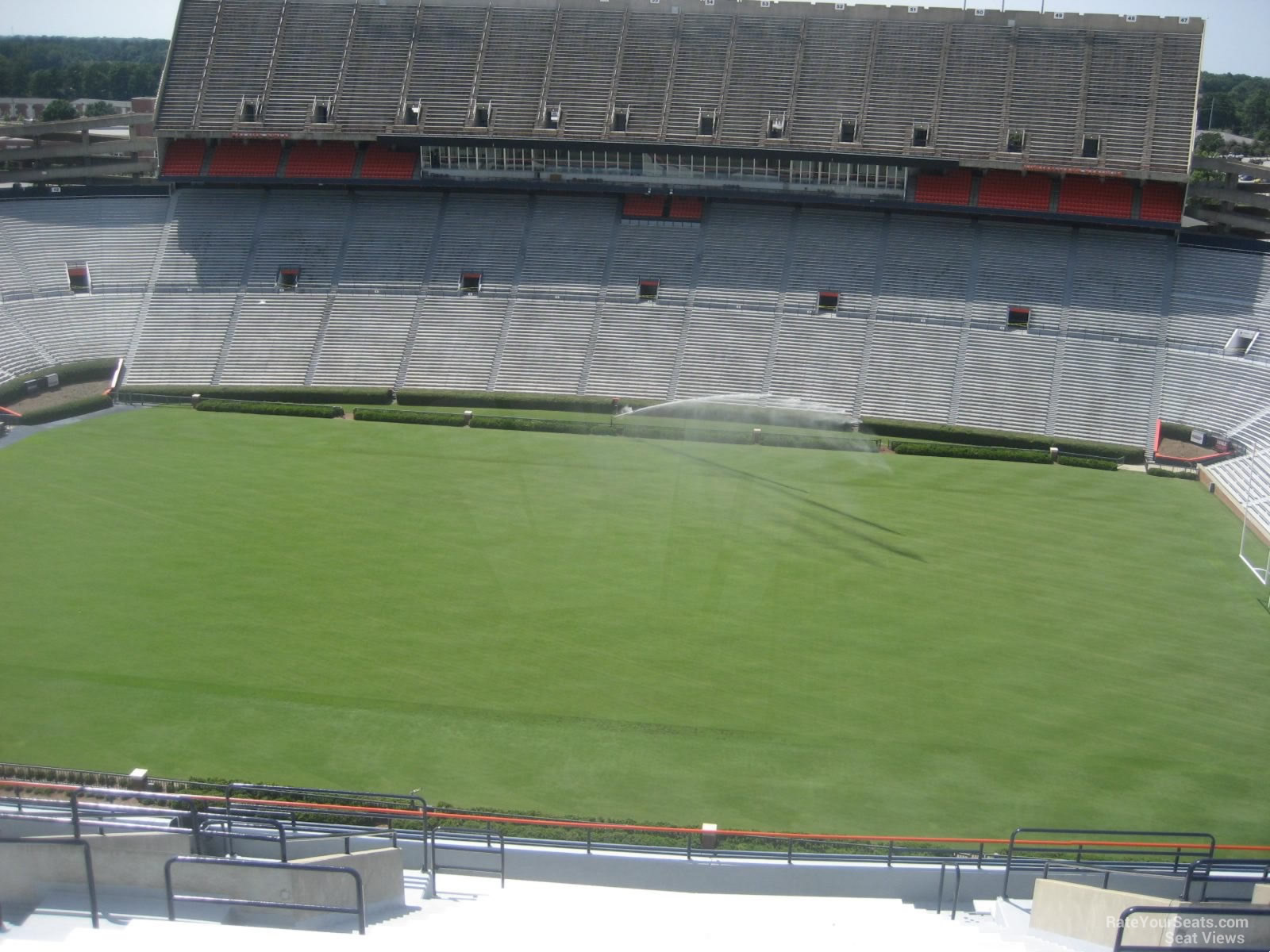 section 108, row 24 seat view  - jordan-hare stadium