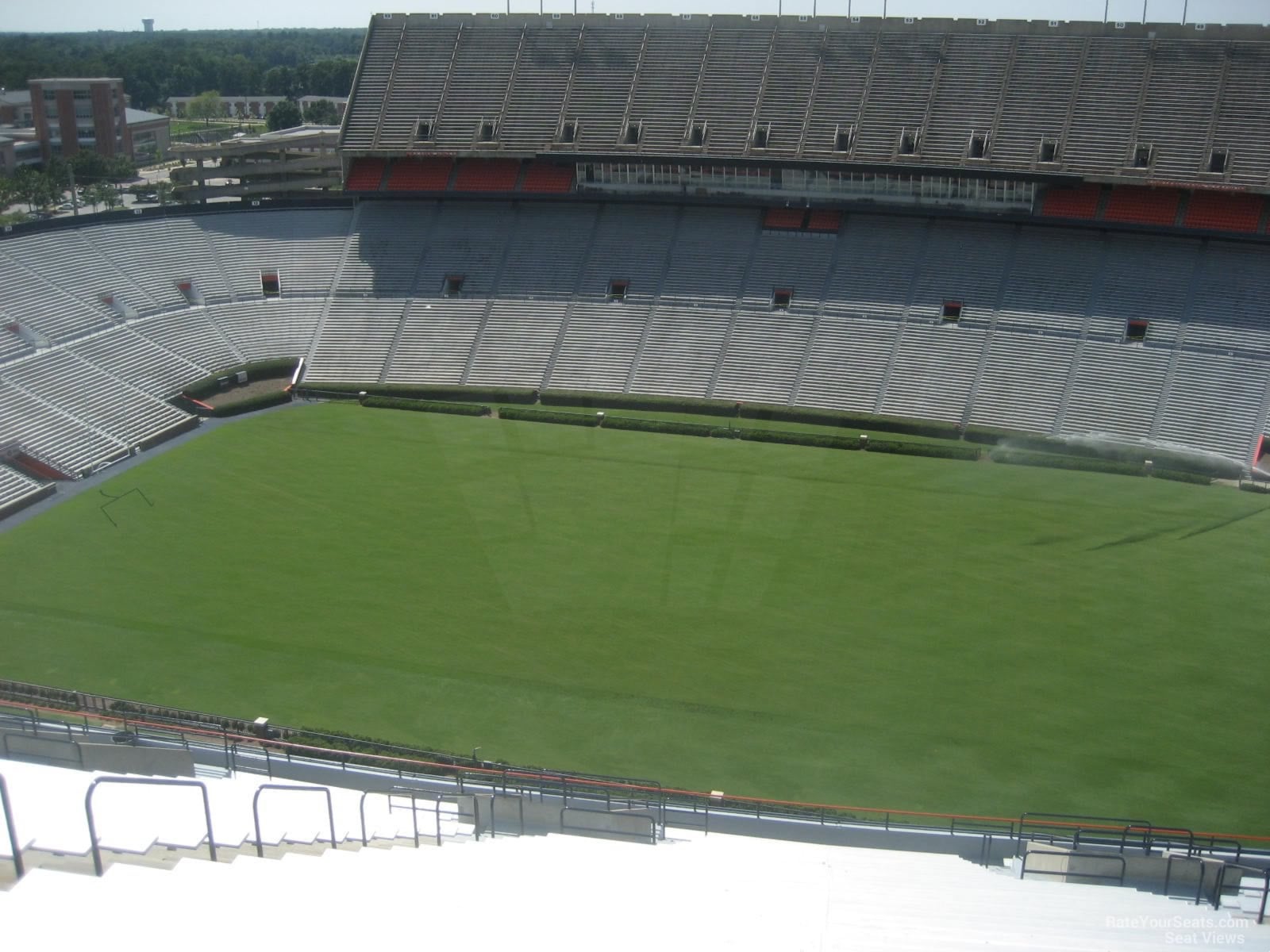 section 109, row 34 seat view  for football - jordan-hare stadium