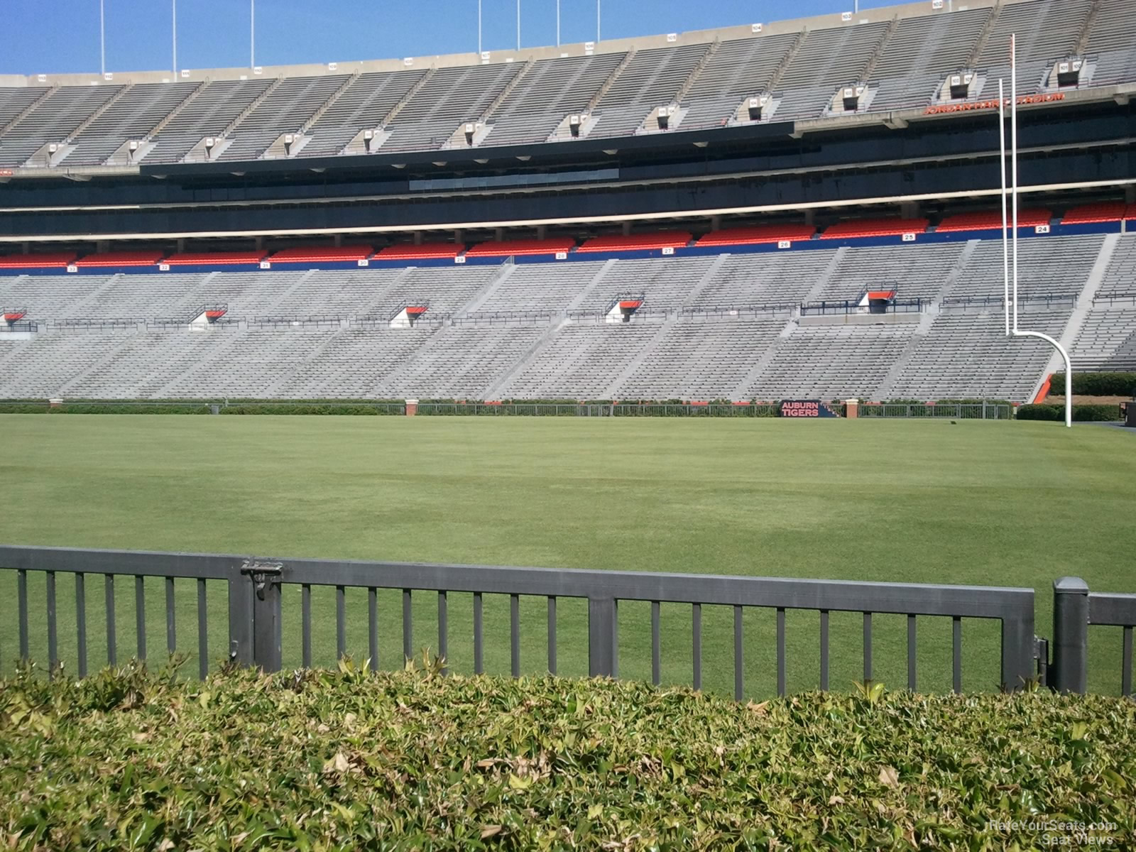 Jordan Hare Stadium Interactive Seating Chart