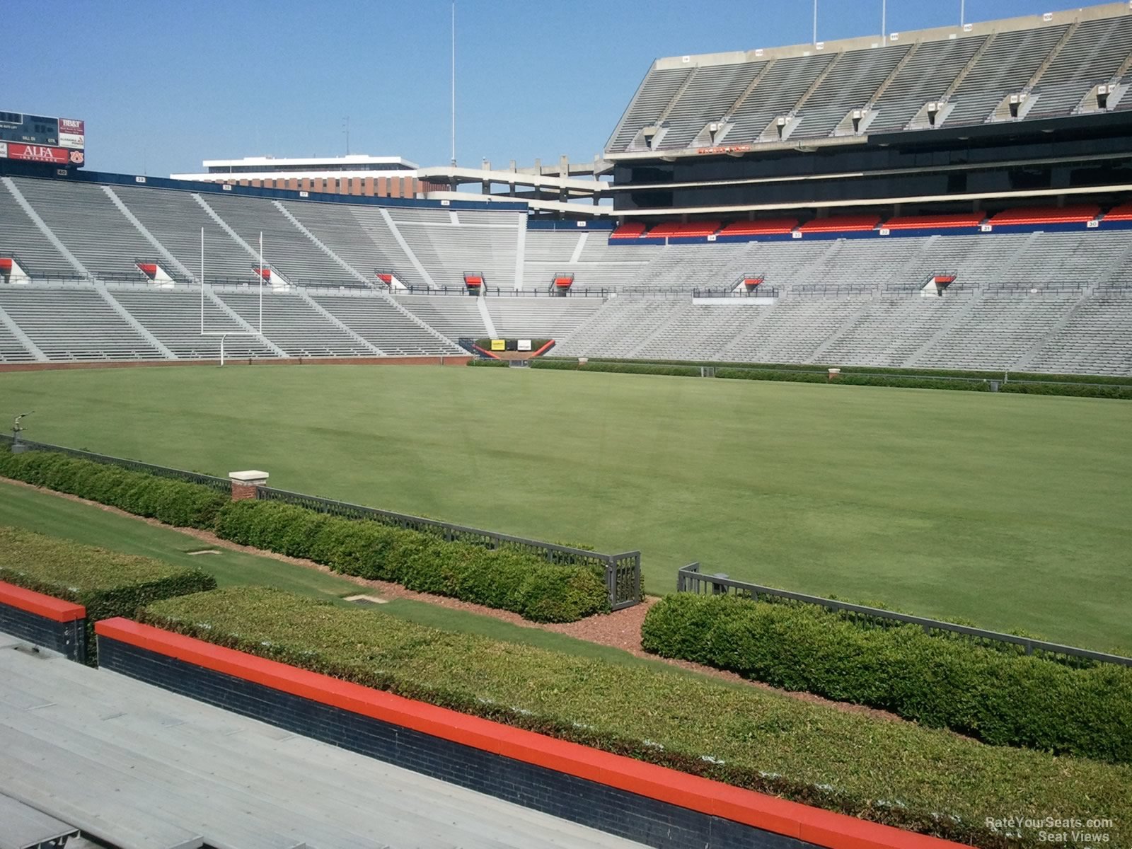 section 11, row 14 seat view  - jordan-hare stadium