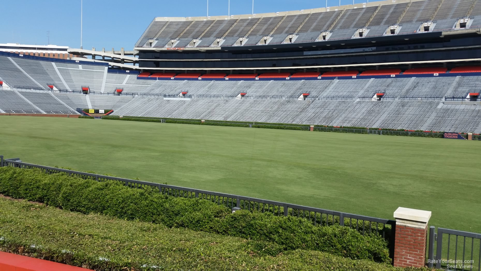 Jordan Hare Stadium Seating Chart With Rows