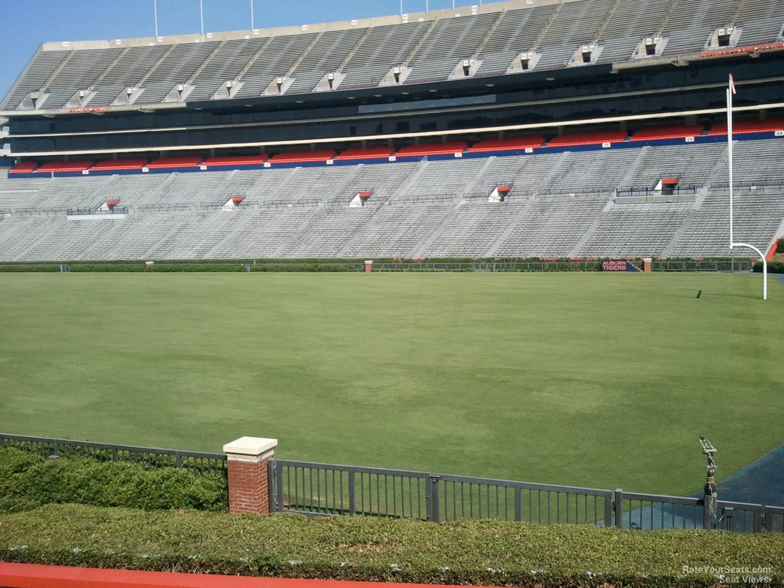 section 12, row 14 seat view  for football - jordan-hare stadium