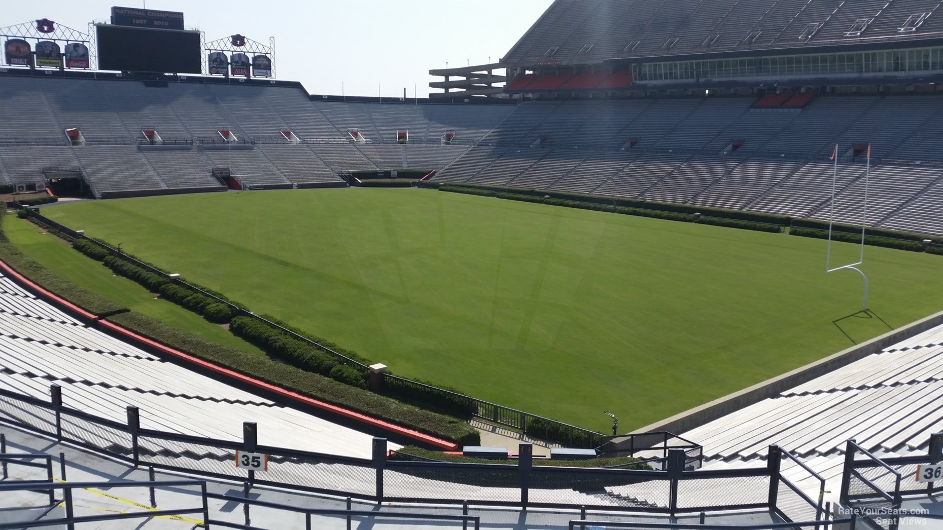 Jordan Hare Interactive Seating Chart