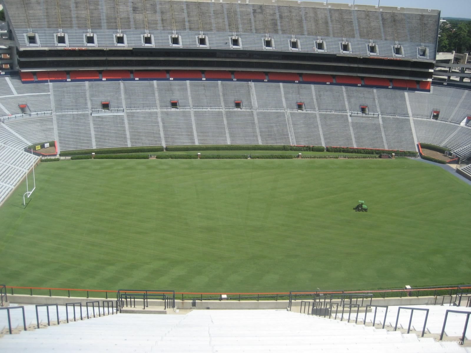 section 52, row 36 seat view  for football - jordan-hare stadium