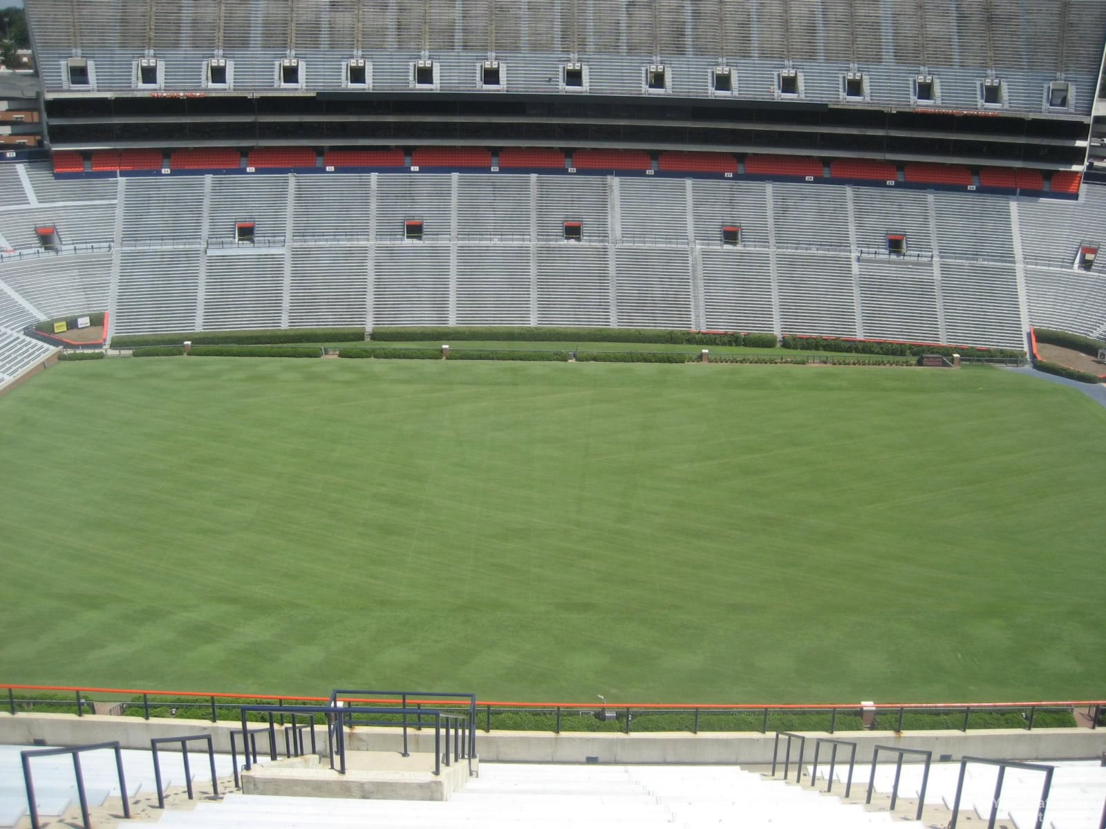 section 54, row 24 seat view  - jordan-hare stadium