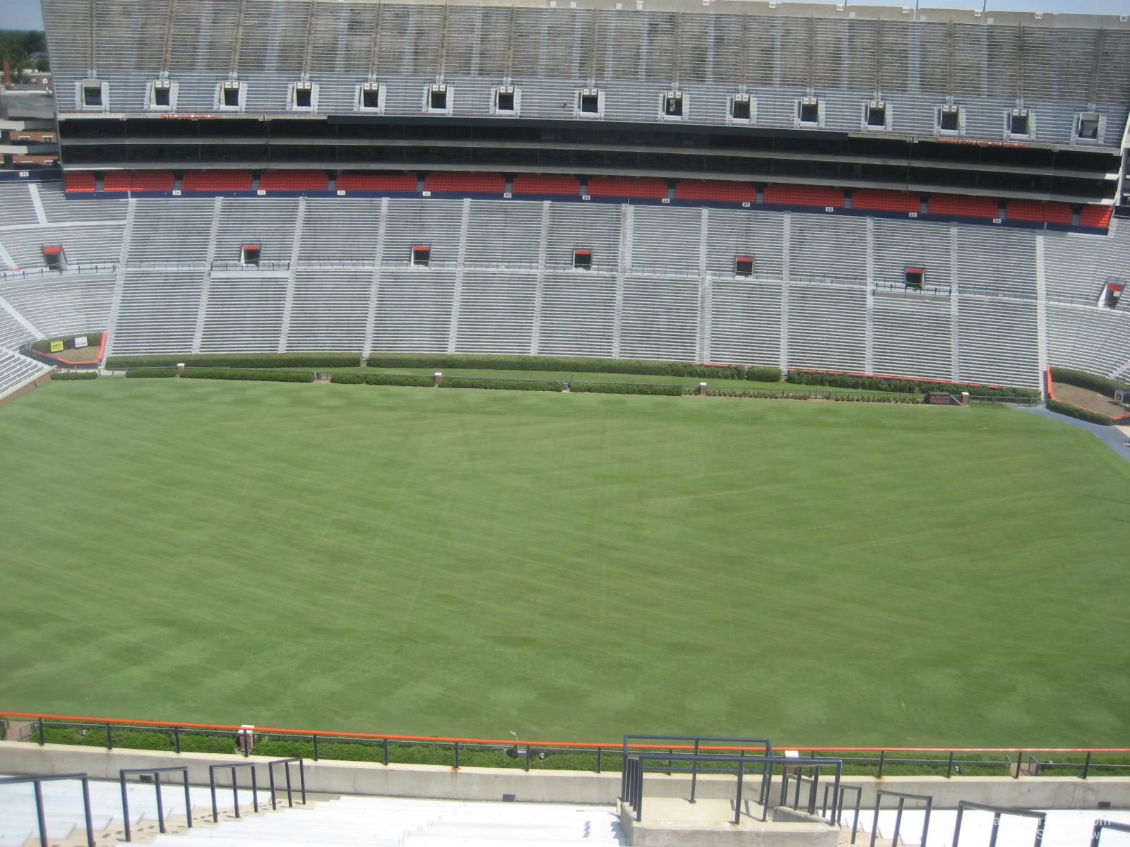 section 55, row 24 seat view  - jordan-hare stadium