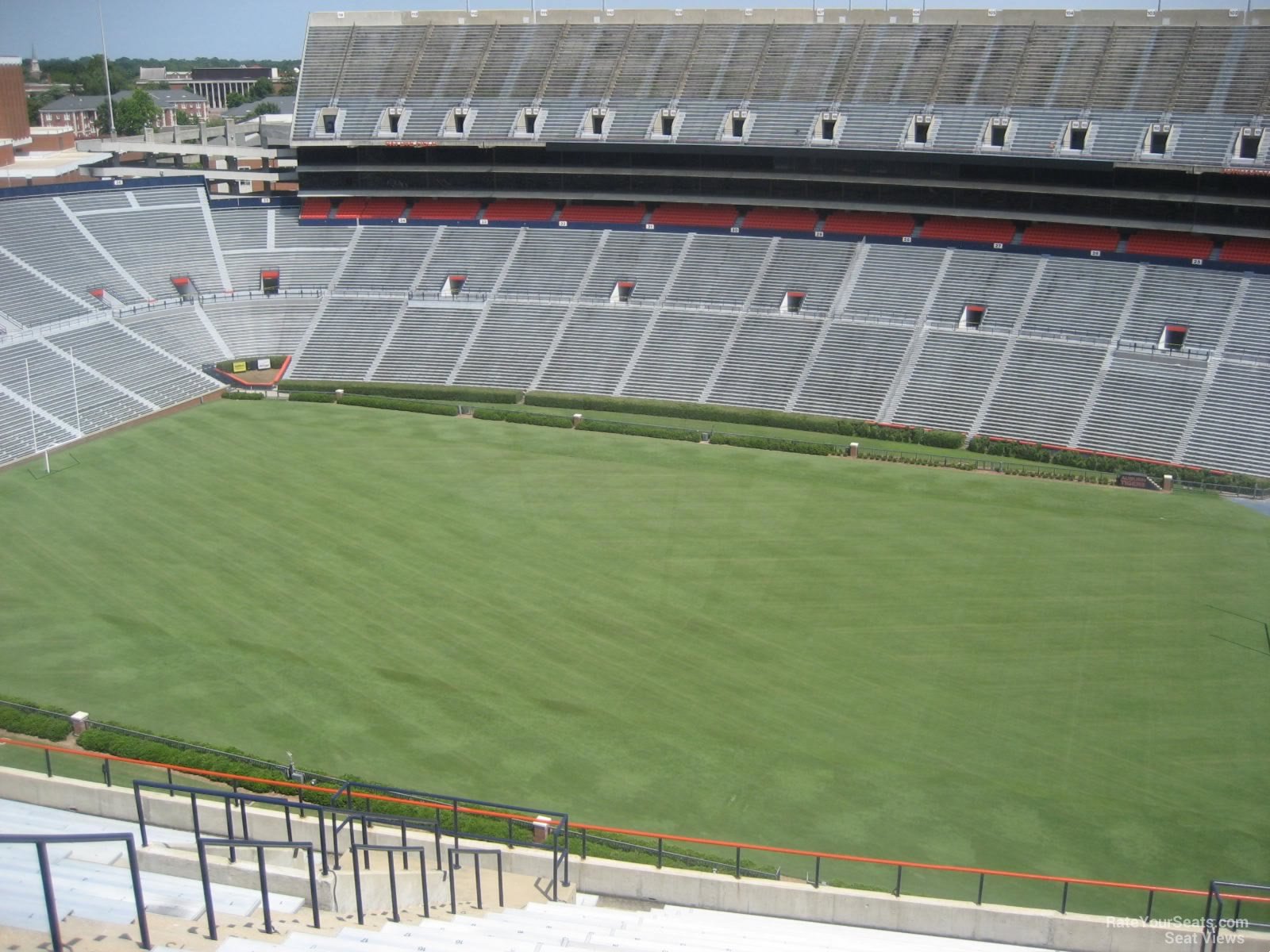 section 59, row 24 seat view  - jordan-hare stadium