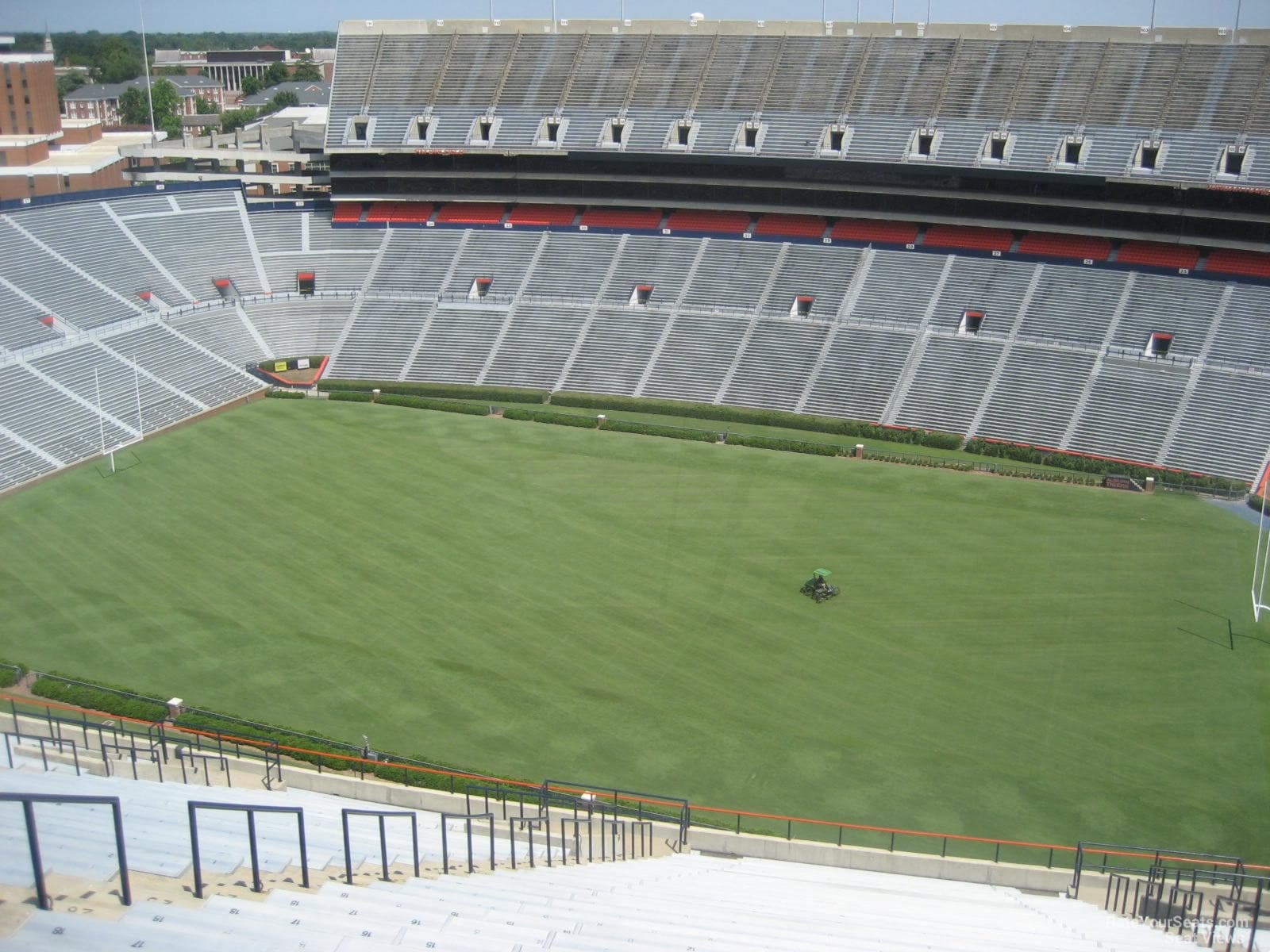 section 59, row 36 seat view  for football - jordan-hare stadium